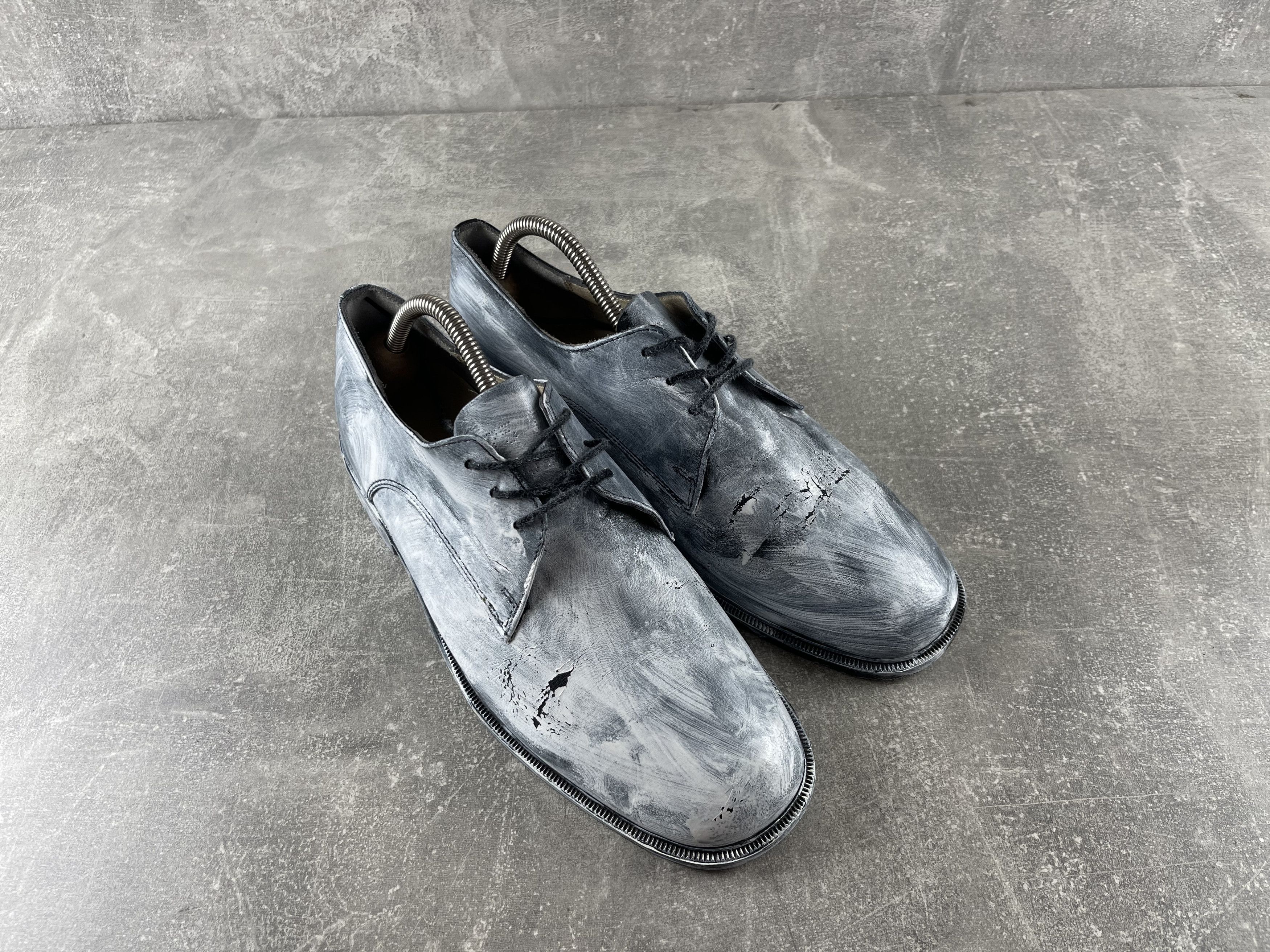Other Avant garde painted maison margiela style leather boots Size US 9.5 / EU 42-43 - 2 Thumbnail