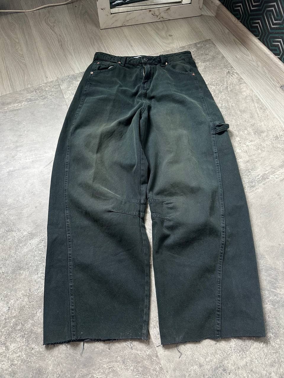 Japanese Brand × Vintage BAGGY WASHED Y2K AVANTGARDE OPIUM PANTS Size US 30 / EU 46 - 1 Thumbnail