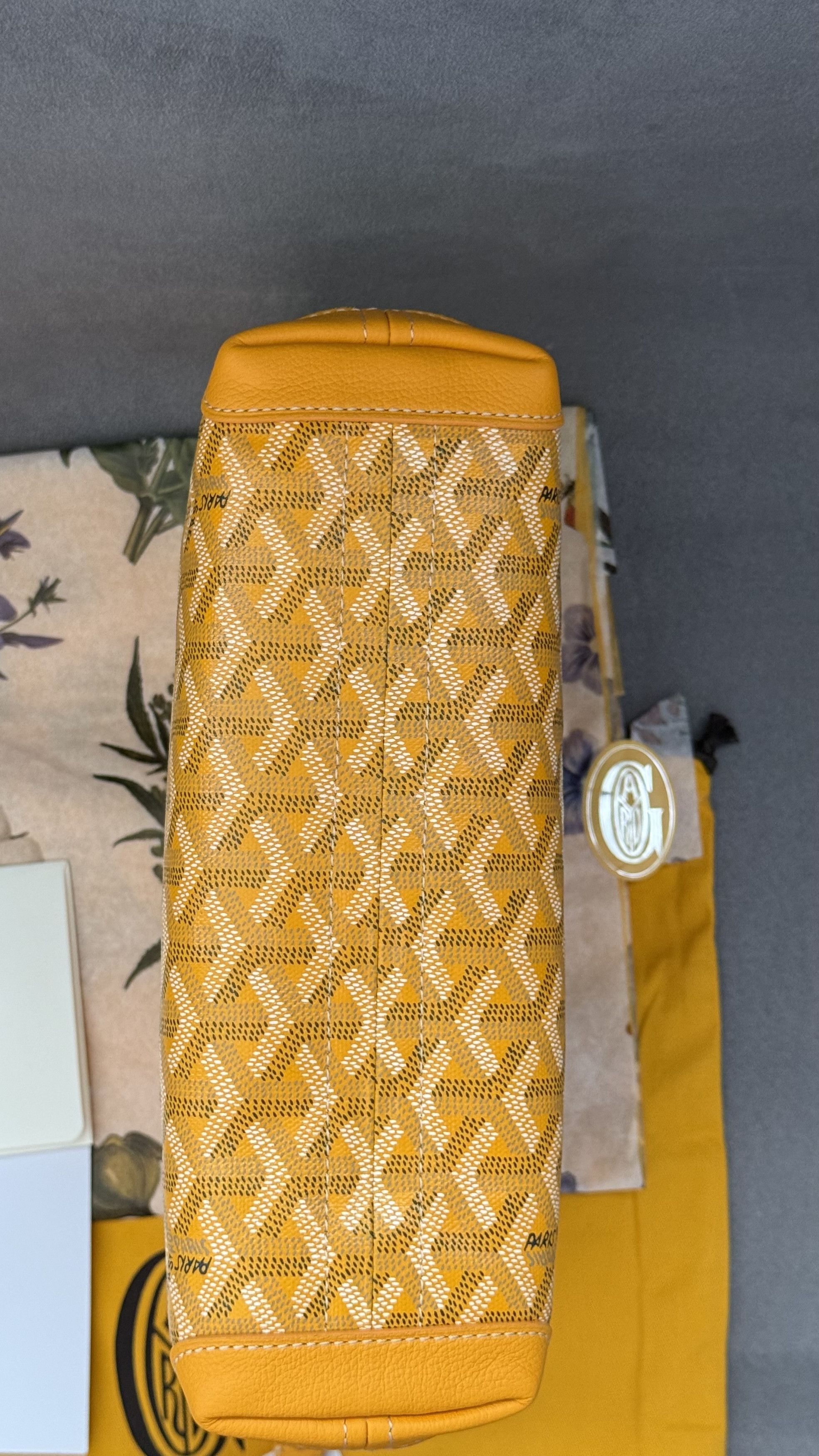 Goyard Goyard Conti PM - Yellow Size ONE SIZE - 10 Thumbnail