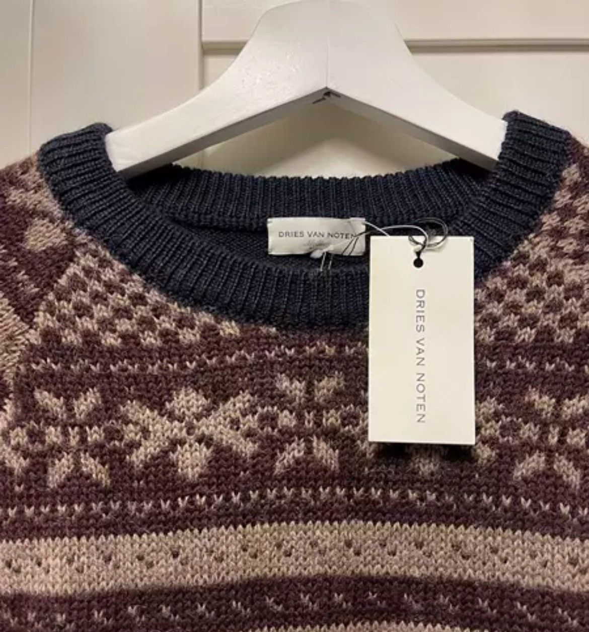 Dries Van Noten Dries van noten knitted sweater - DMC-2508 Size US M / EU 48-50 / 2 - 3 Thumbnail