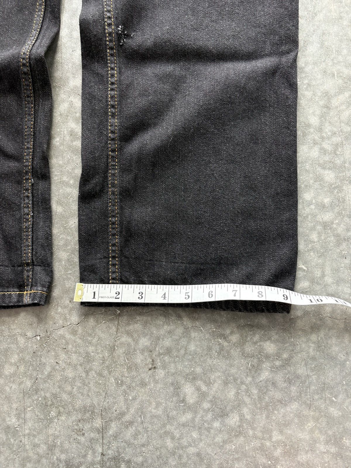 Akademiks Vintage Y2K Akademiks Baggy Black Denim Jeans 38x32 Size US 38 / EU 54 - 10 Thumbnail