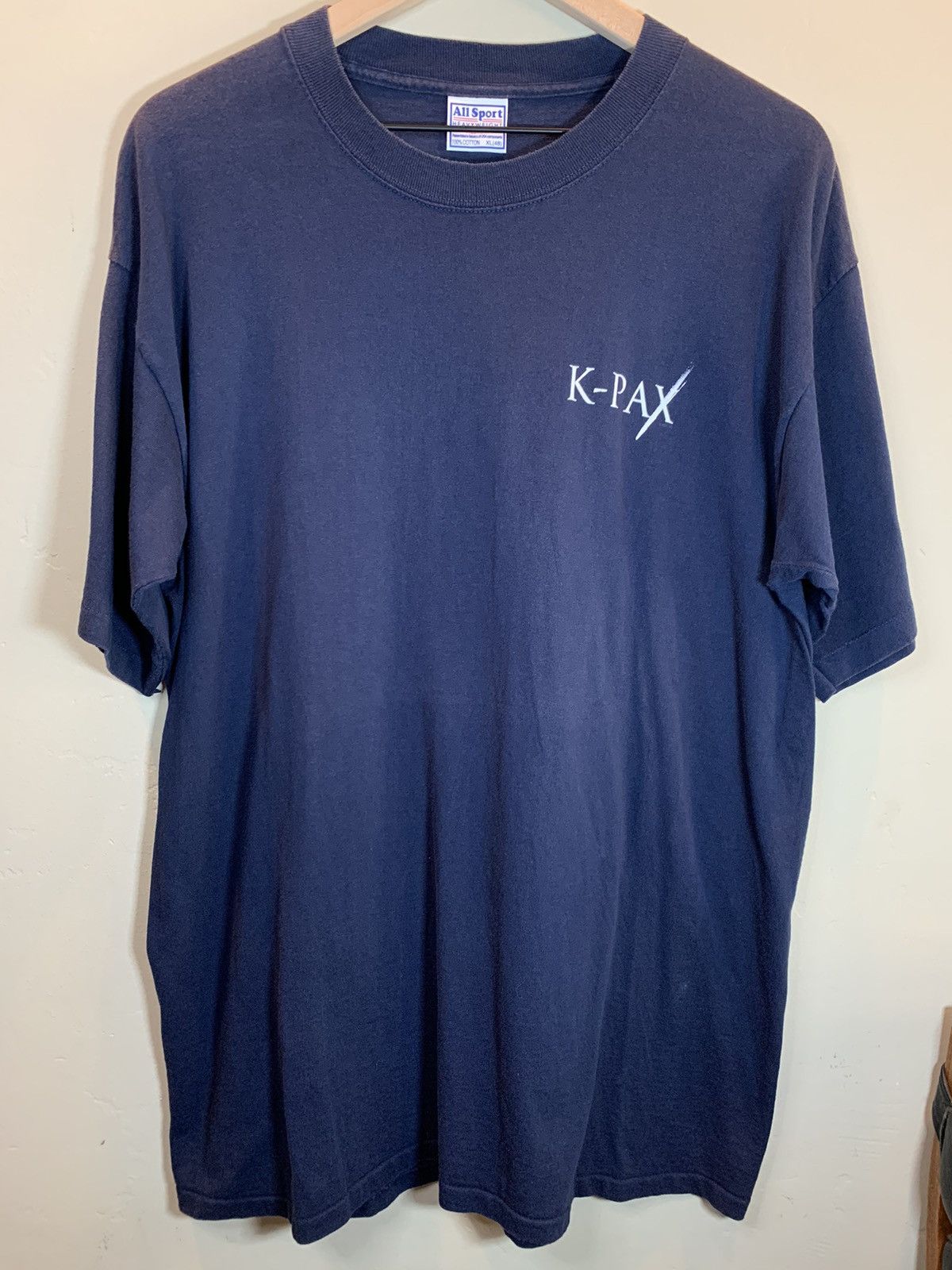 Vintage *RARE* Vintage K-Pax Movie Promo 2001 Single Stitch T-Shirt Size US XL / EU 56 / 4 - 1 Thumbnail