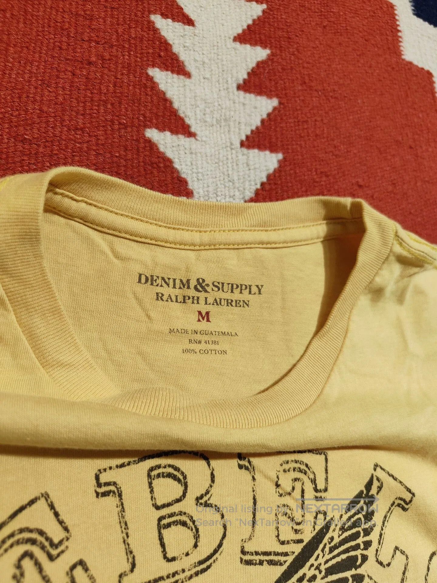 RRL Ralph Lauren Ralph Lauren Vintage Short Sleeve T-Shirt. Size US M / EU 48-50 / 2 - 4 Thumbnail