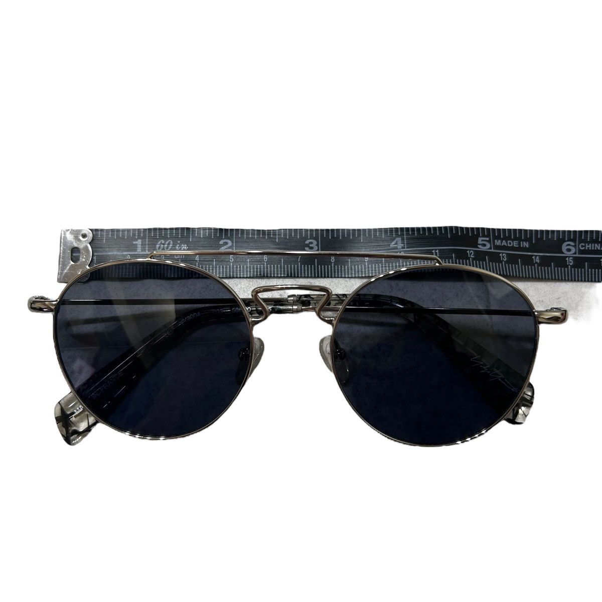 Yohji Yamamoto 455 Yohji Yamamoto sunglasses men unisex metal frame archive Size ONE SIZE - 15 Thumbnail