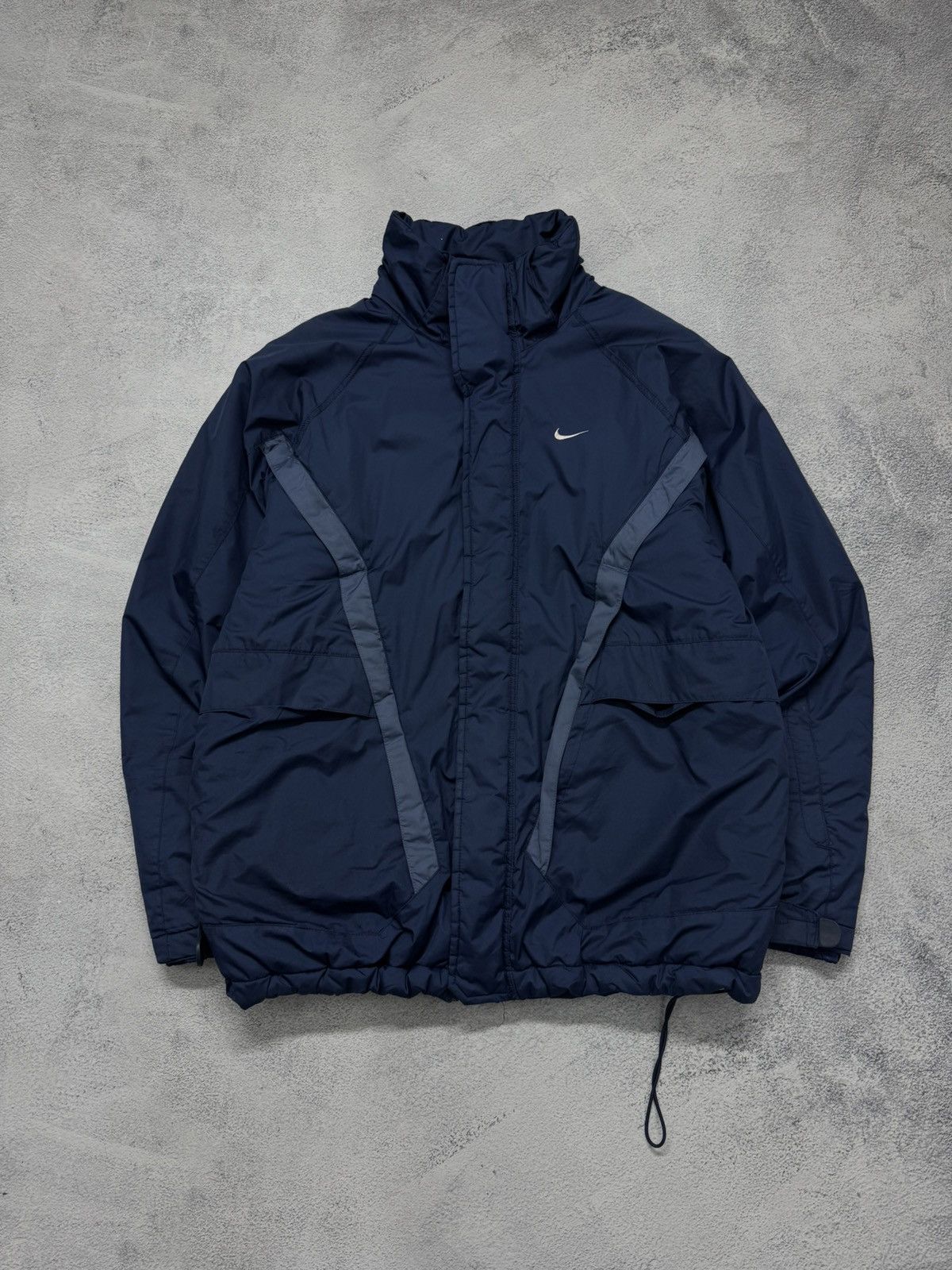 Nike Vintage Y2K Nike Nylon Mini Swoosh Jacket 00’s Size US M / EU 48-50 / 2 - 2 Thumbnail