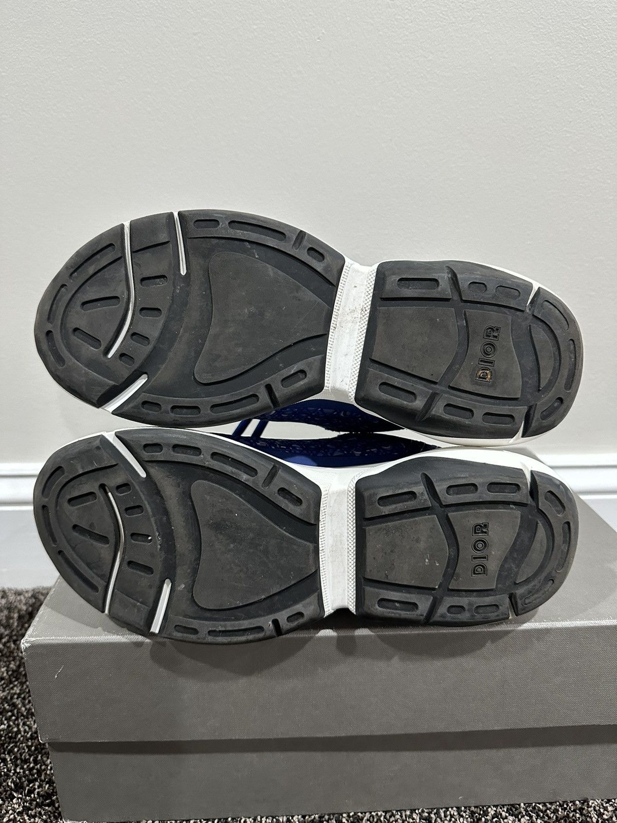 Dior Dior B24 Oblique / Monogram Purple Runner Techincal Shoes Size US 7 / EU 40 - 7 Thumbnail