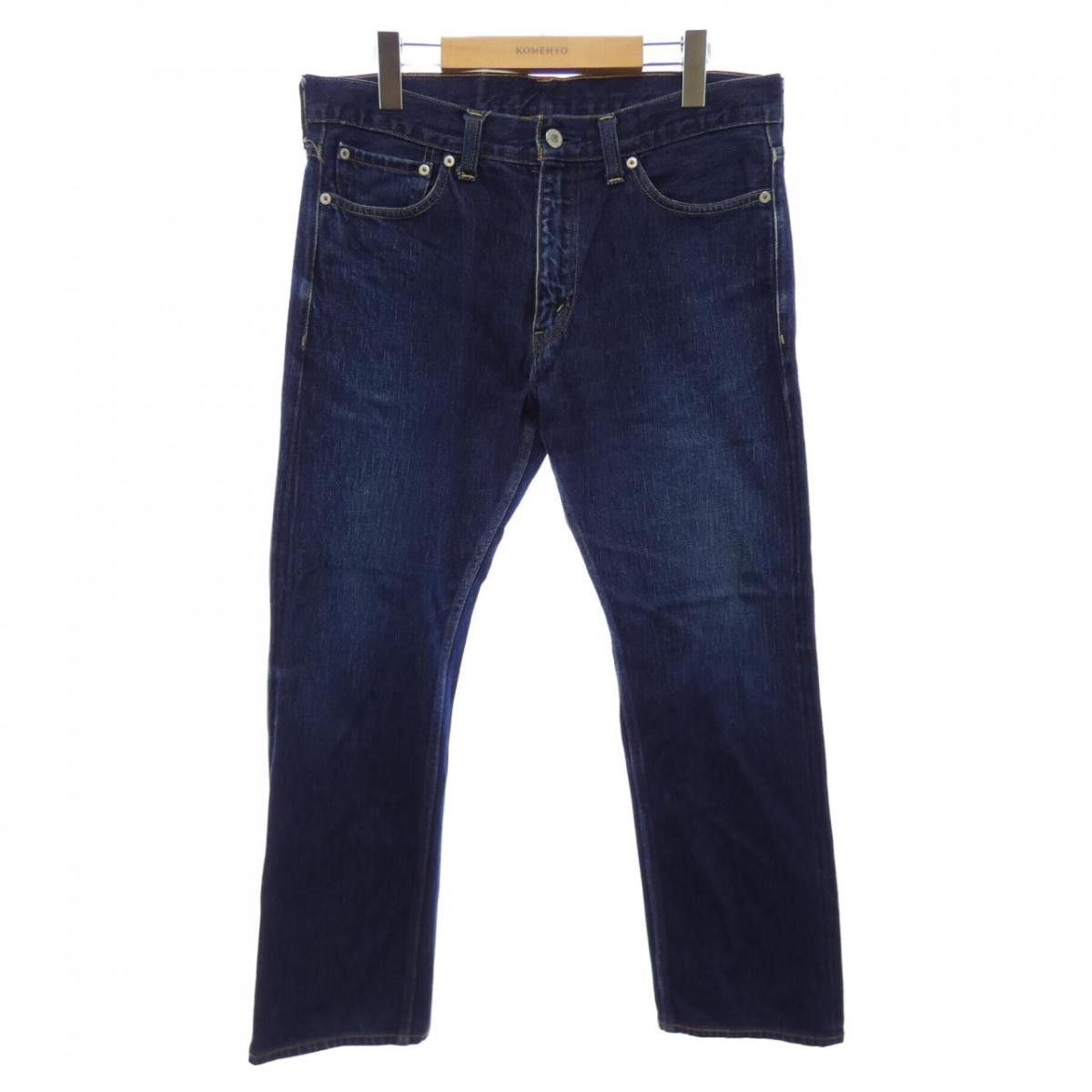 Comme des Garcons Homme Denim Jeans Straight Cut Zipper Full Length Blue Size US 34 / EU 50 - 1 Thumbnail