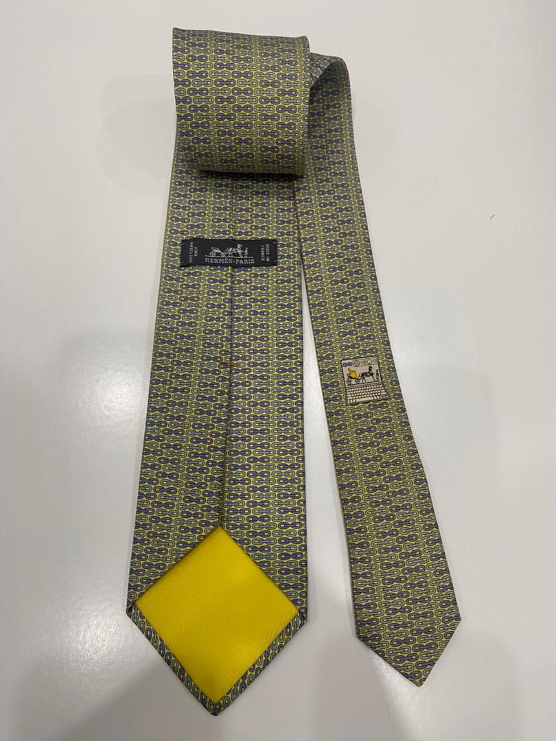 Hermes Hermes Tie laptop logo style (code:A) Size ONE SIZE - 4 Thumbnail