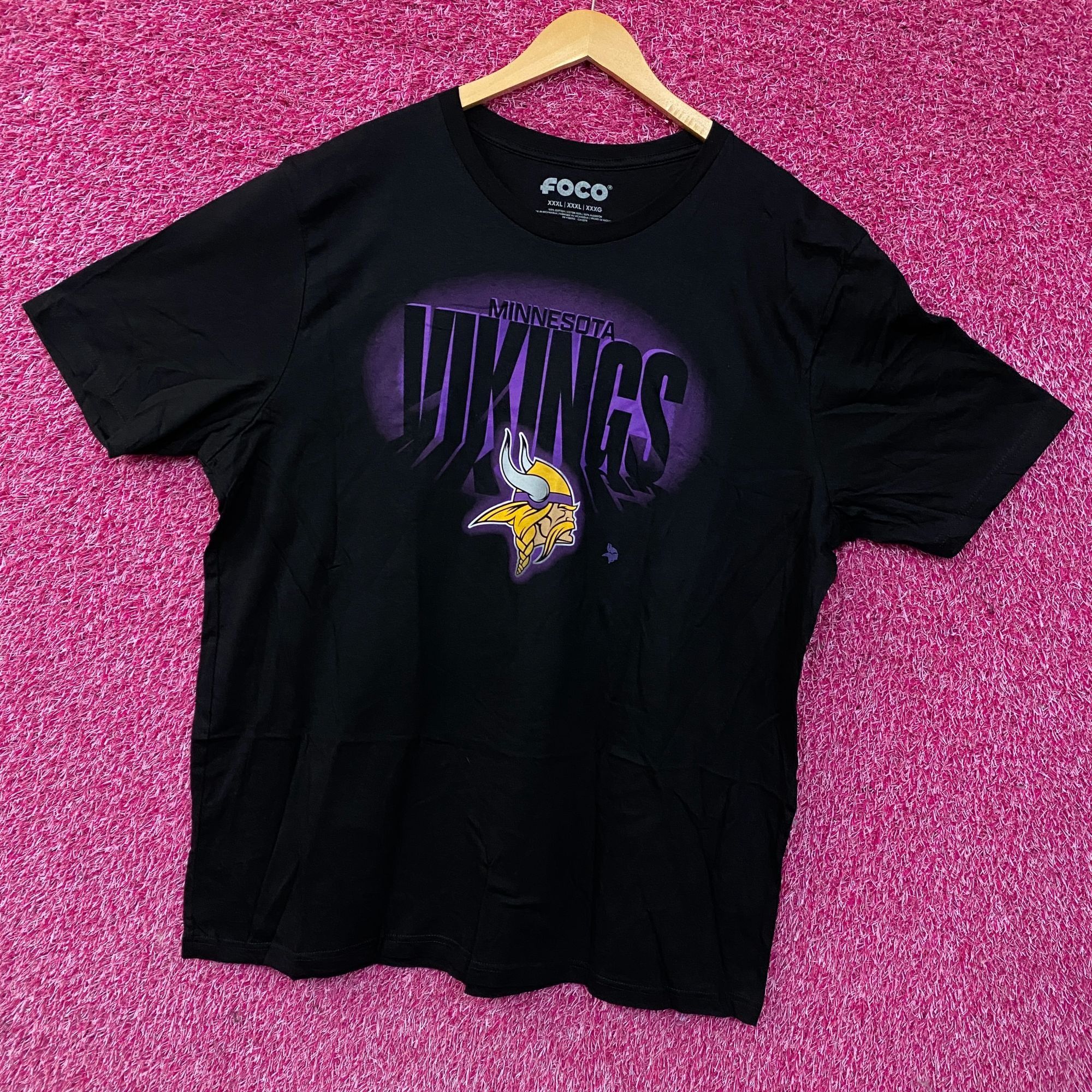 NFL FOCO NFL Minnesota Vikings Logo Graphic T-Shirt 3XL Size US XXL / EU 58 / 5 - 3 Thumbnail