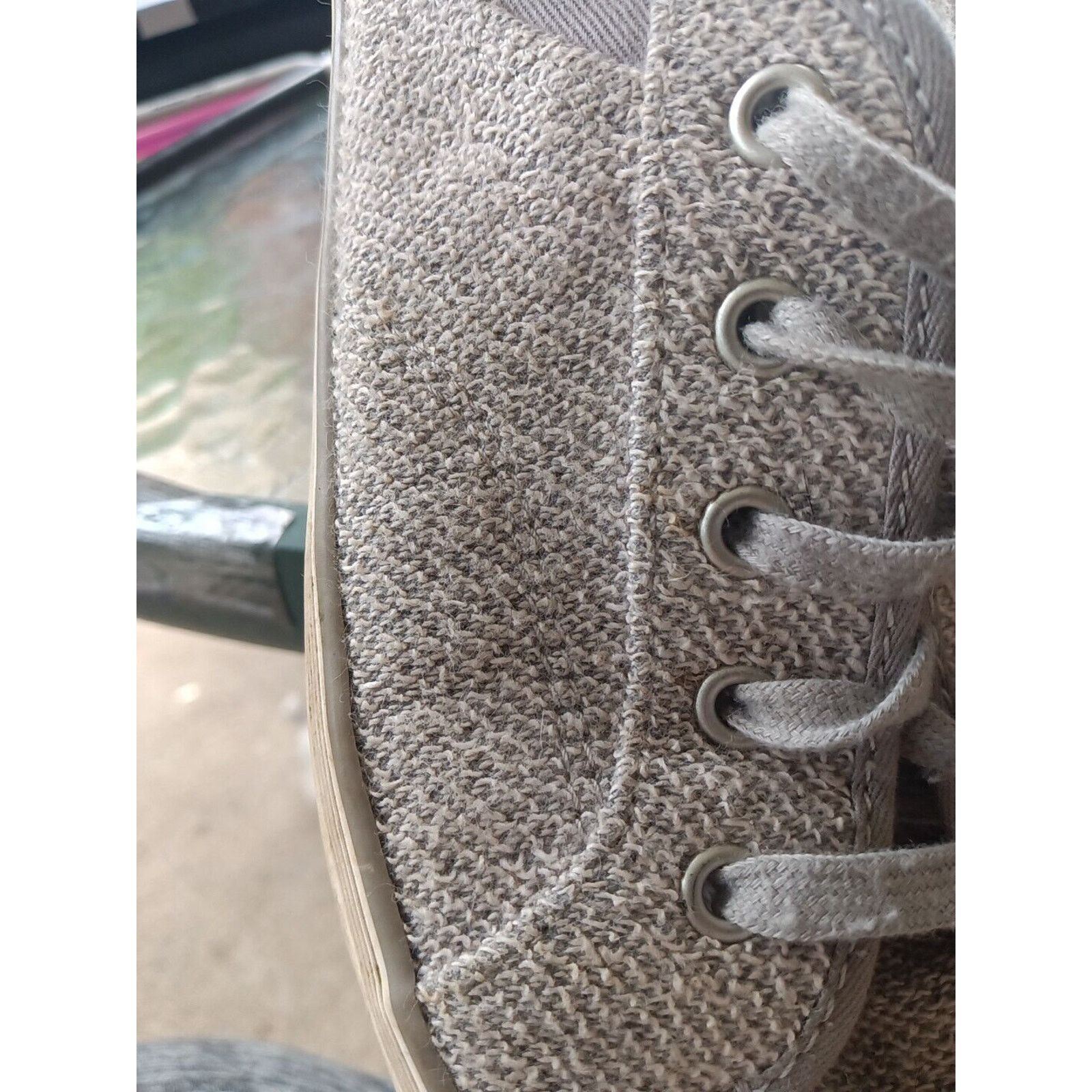 Keds KEDS Gray Lace Up Fashion Sneakers Fabric Women’s Size 9 Size US 9 / IT 39 - 2 Thumbnail