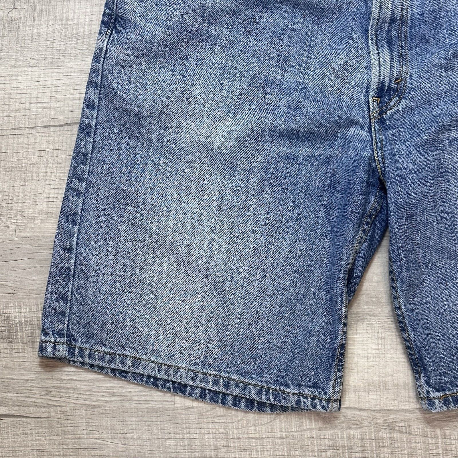 Levi's Levis 550 Jean Shorts Men's 38 Blue 10" Inseam Jorts Y2K Size US 38 / EU 54 - 2 Thumbnail