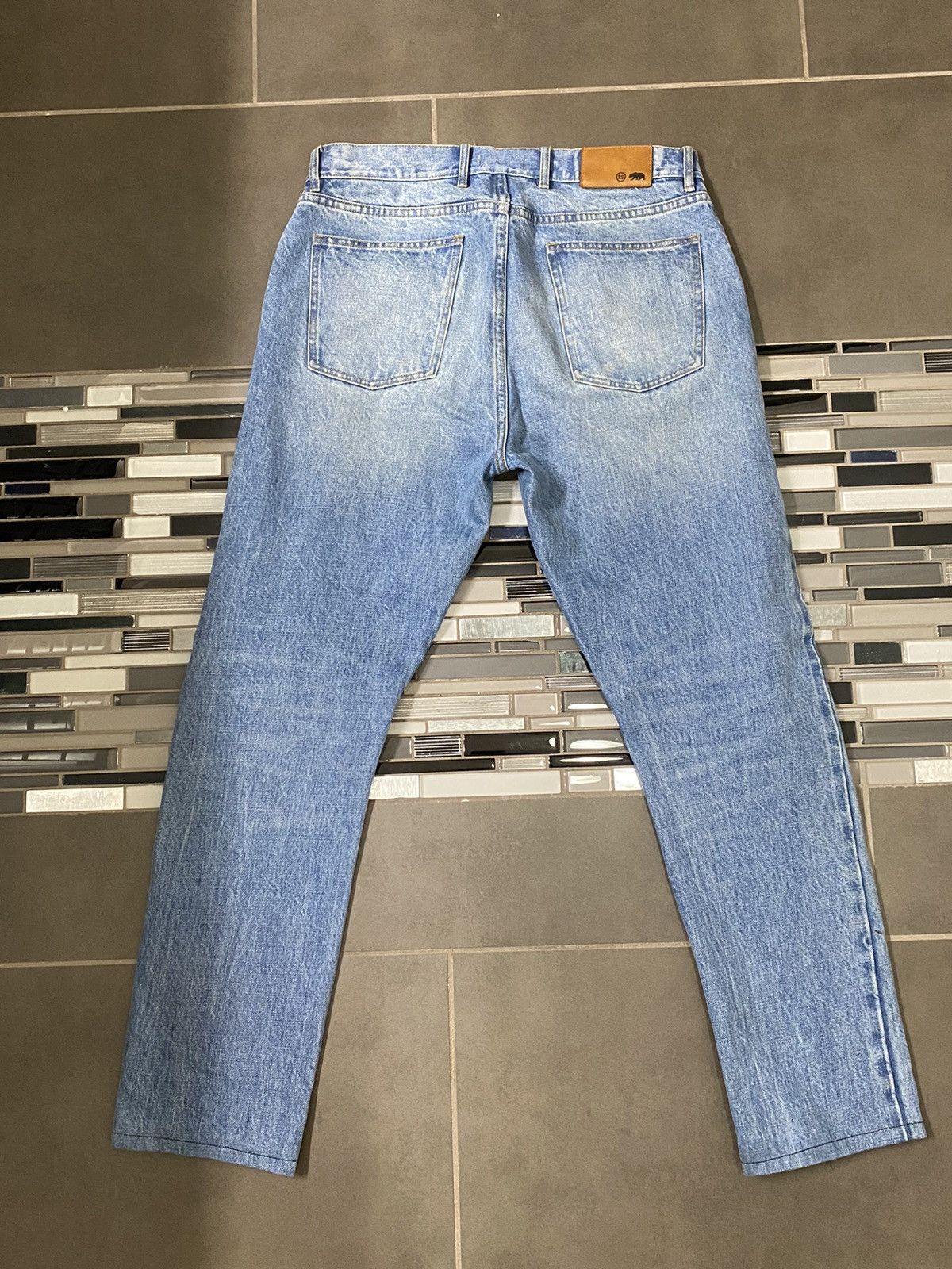 Taylor Stitch The Slim Jean in Fletcher Wash Organic Selvage Size US 33 - 2 Thumbnail
