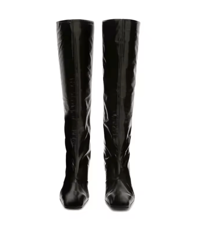 Jil Sander o1w1db10825 Ankle Boots in Black Size US 9 / IT 39 - 3 Thumbnail