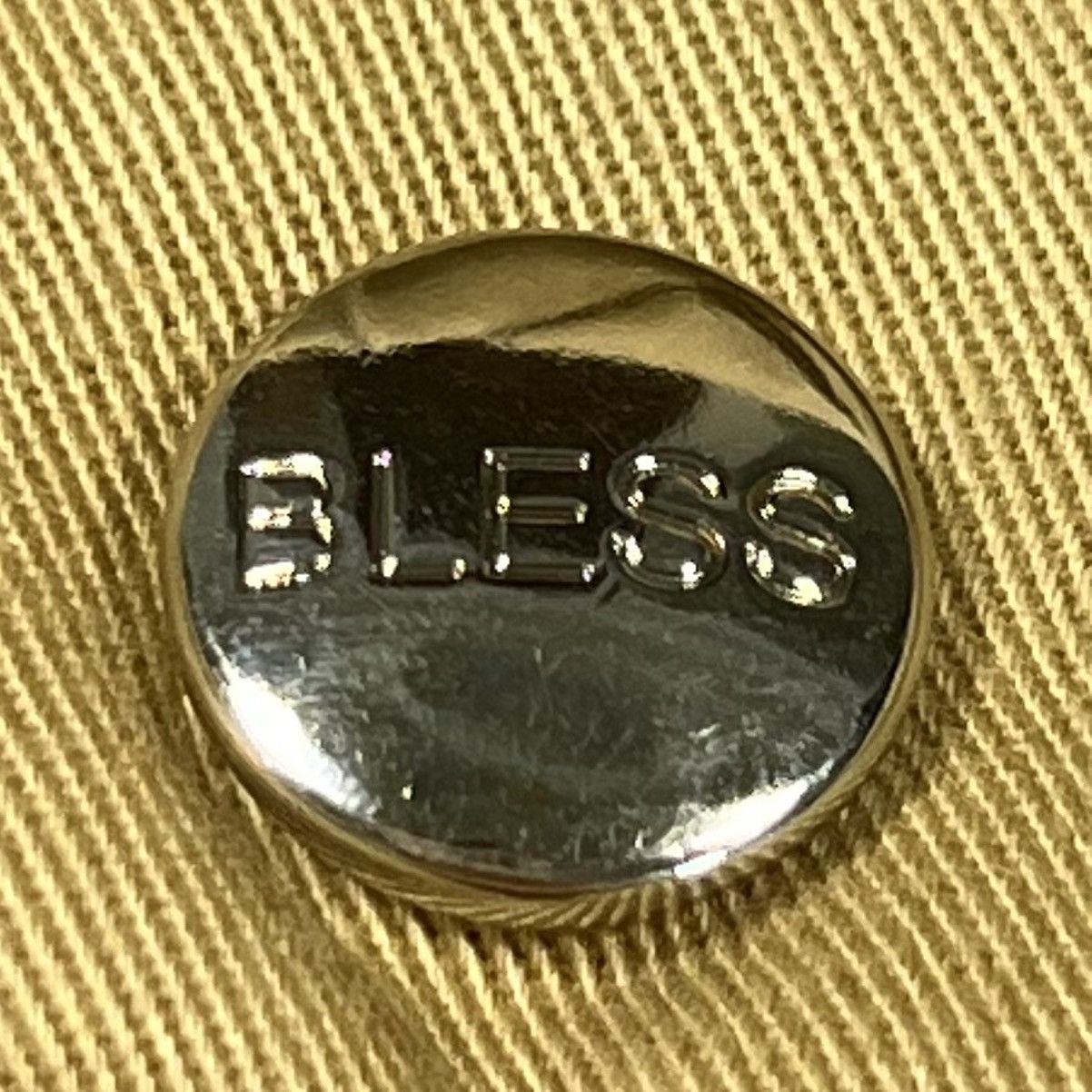 Bless |[ BLESS Nº42 Beige Cotton “Hoodjacket” Bomber ]| Size US S / EU 44-46 / 1 - 10 Thumbnail