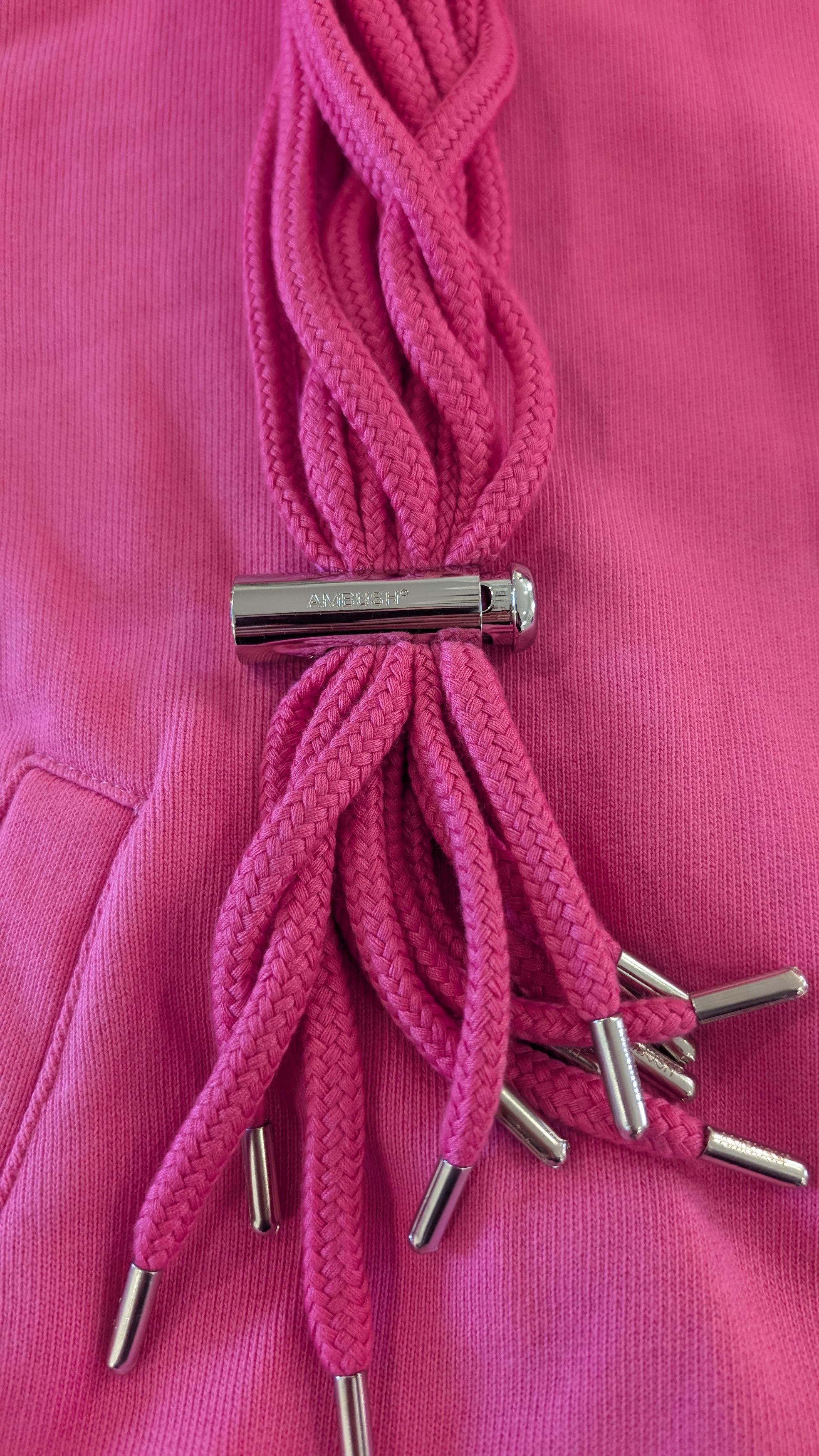 Ambush Design AMBUSH Multi-Cord Hoodie Hot Pink Size XS Size US XS / EU 42 / 0 - 5 Thumbnail