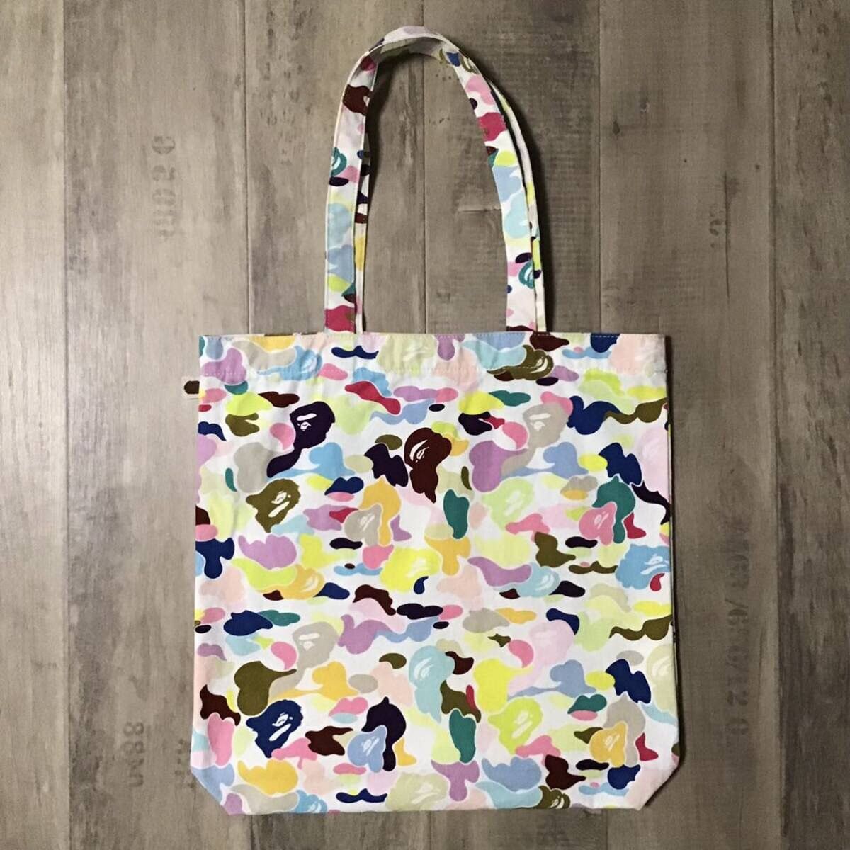 Bape × Nigo 🔥Vintage🔥 BAPE Multi camo tote bag a bathing ape NIGO Size ONE SIZE - 2 Thumbnail
