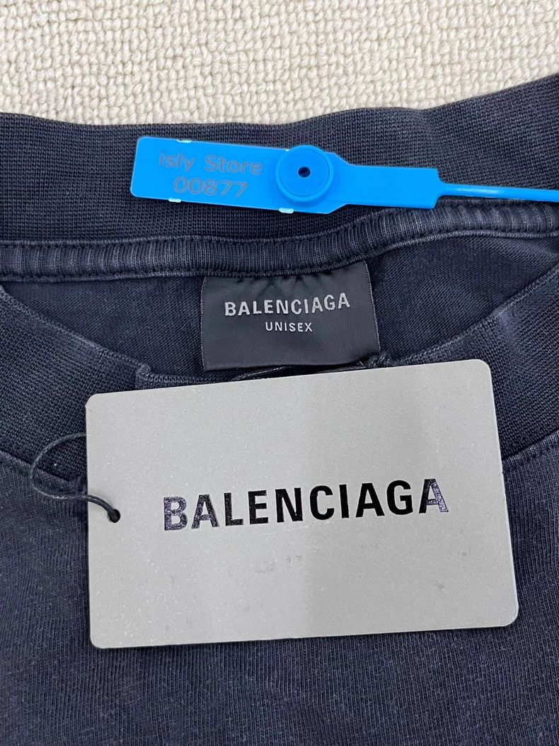 Balenciaga Balenciaga Patch Short Sleeve Size US L / EU 52-54 / 3 - 4 Thumbnail