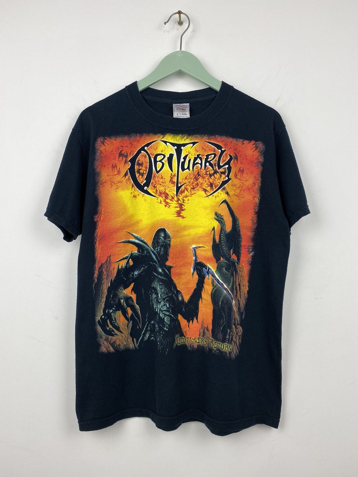 Vintage Vintage Obituary Xecutioners Return T Shirt Mayhem Emperor