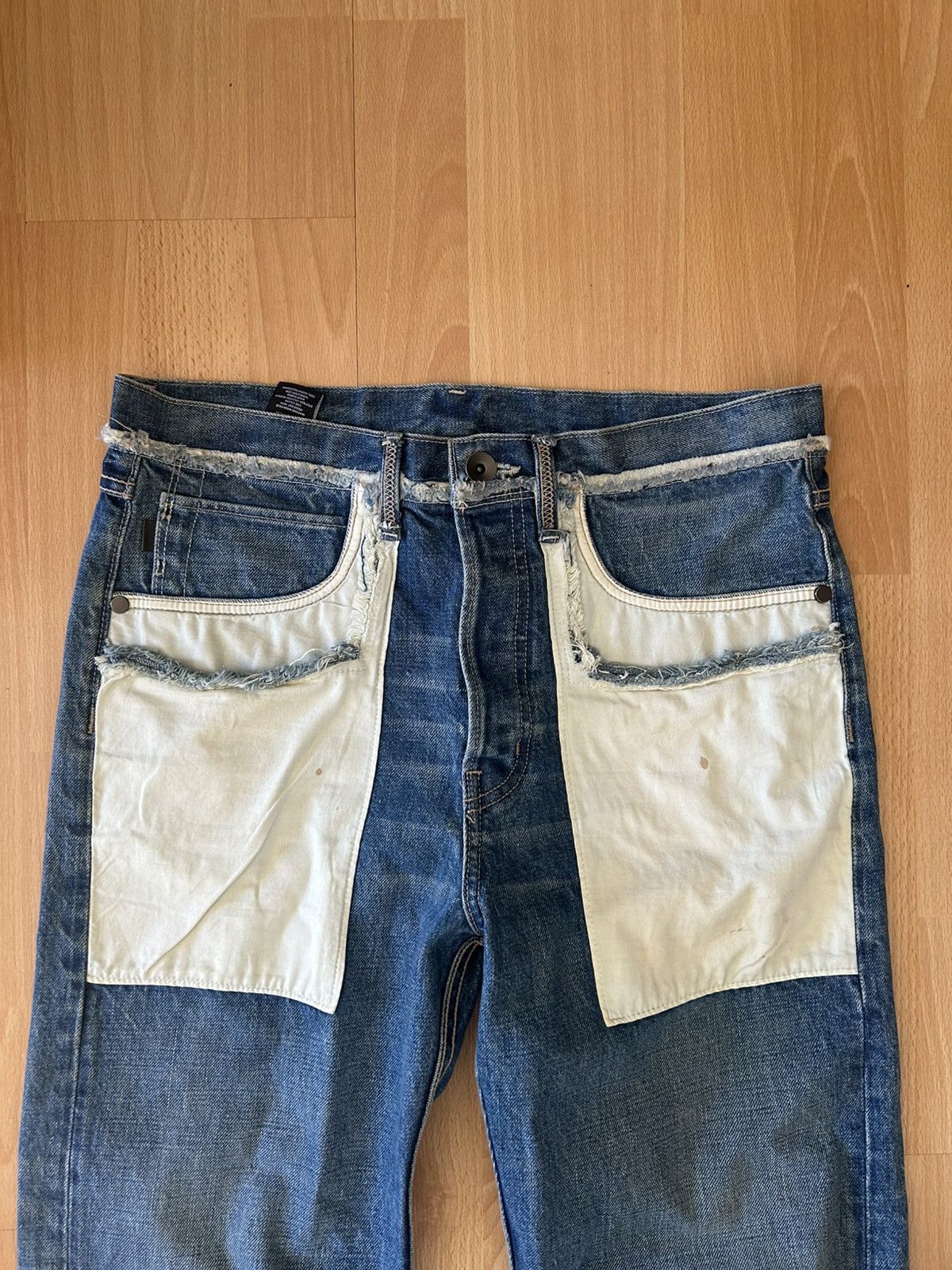 Helmut Lang Helmut Lang Inside Out Jeans Size US 27 - 2 Thumbnail