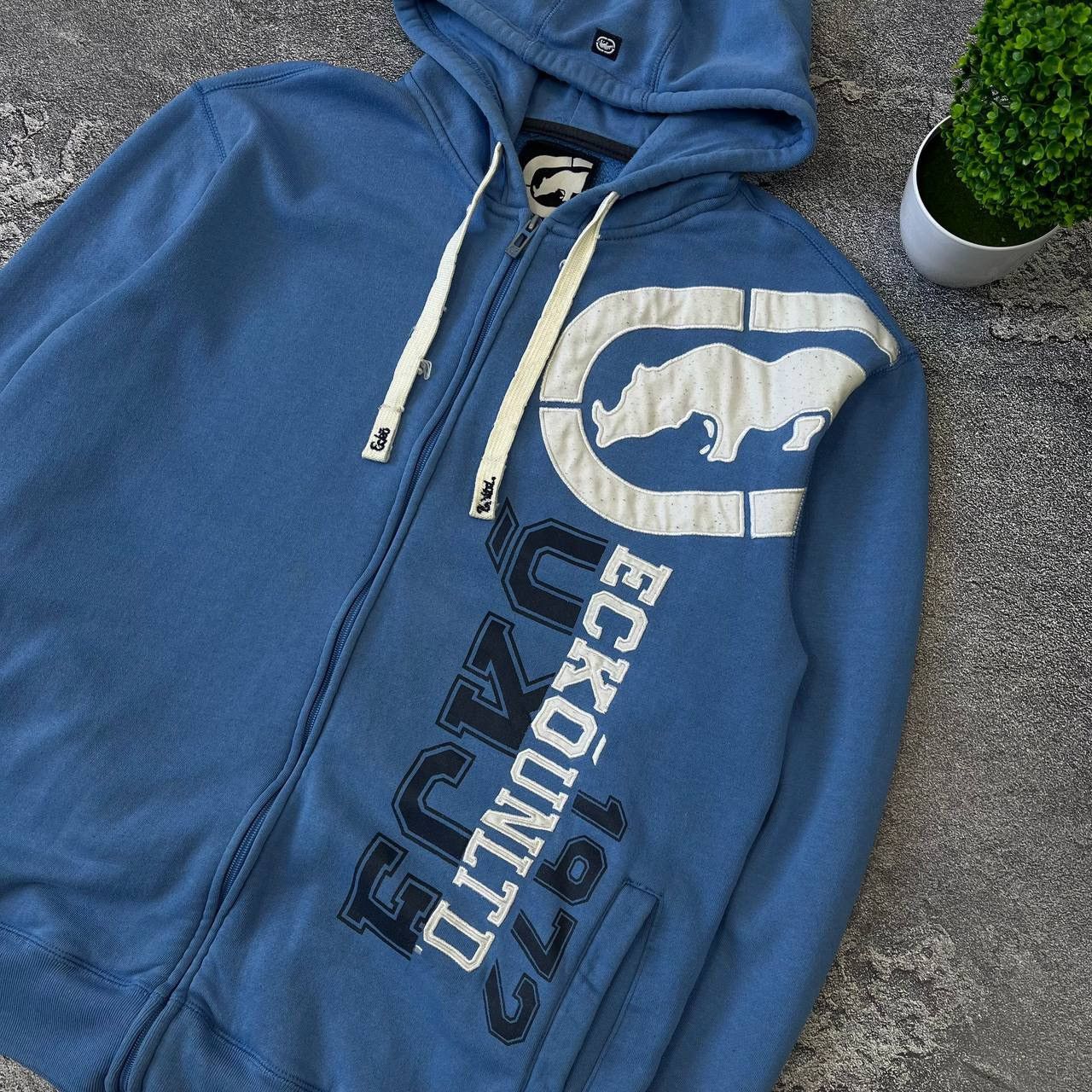 Ecko Unltd. × Vintage Vintage Ecko Unlimited Defined By Design Zip Up Hoodie Size Size US L / EU 52-54 / 3 - 9 Thumbnail