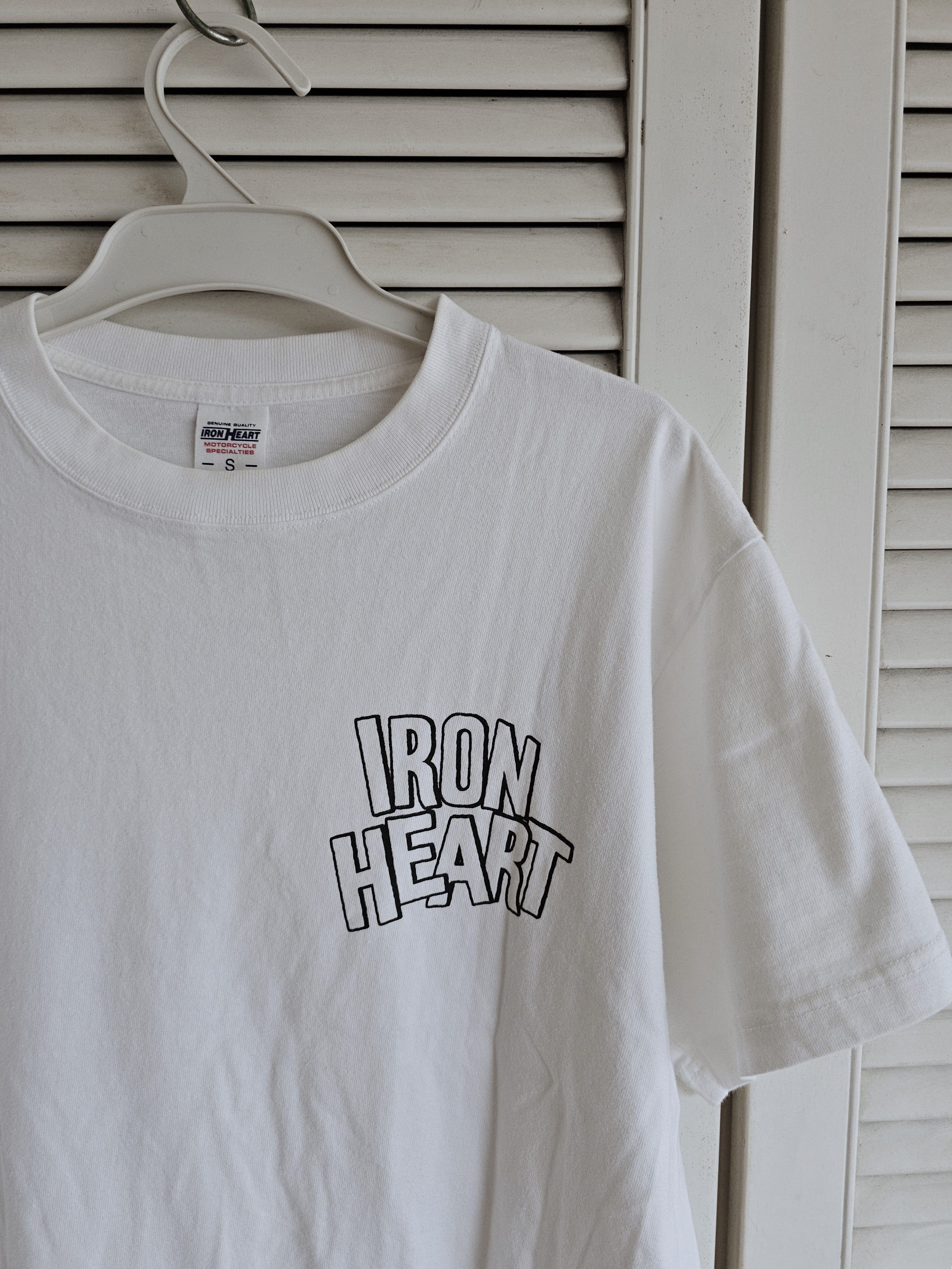 Iron Heart Iron Heart Loopwheel T-Shirt White Size US S / EU 44-46 / 1 - 2 Thumbnail