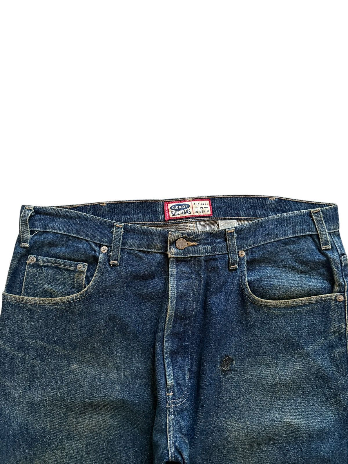 Japanese Brand Vintage Japanese Brand Mud Wash Distressed Baggy Jeans Size US 37 - 4 Thumbnail