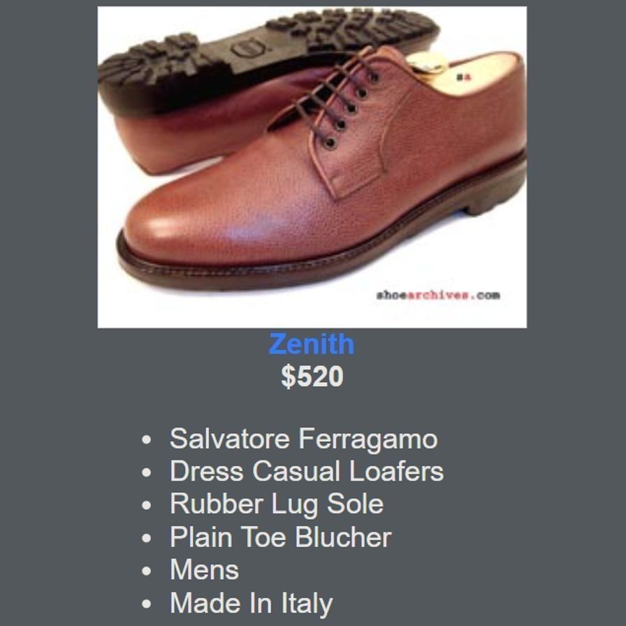 Salvatore Ferragamo Vintage Salvatore Ferragamo Italy Men 9.5 Black Leather Shoe Size US 9.5 / EU 42-43 - 7 Thumbnail