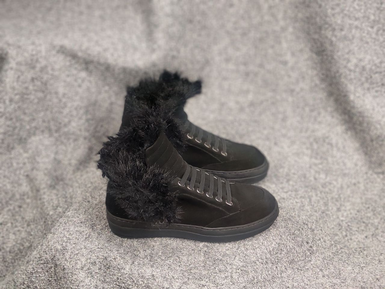 Jil Sander Jil Sander Navy Collection Suede Leather boots fur Shoes Size US 10 / IT 40 - 4 Thumbnail