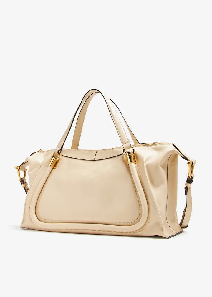 Chloe o1loc1c11025 Size: OS / Paraty Double Carry Bag Beige Size ONE SIZE - 3 Thumbnail