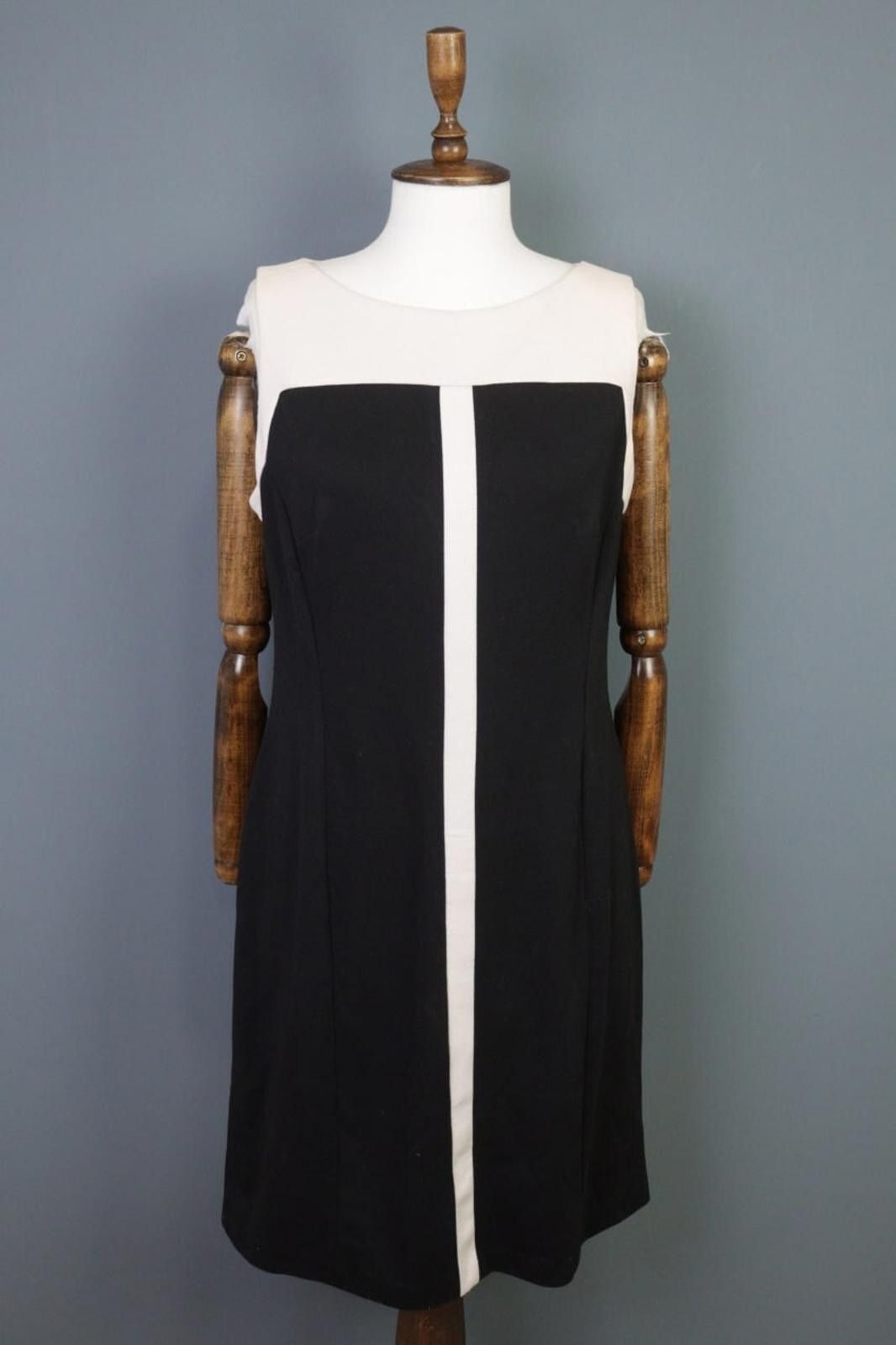 Lauren Ralph Lauren Lauren Ralph Lauren White/Black Business Dress Size 14 Size XL / US 12-14 / IT 48-50 - 1 Thumbnail