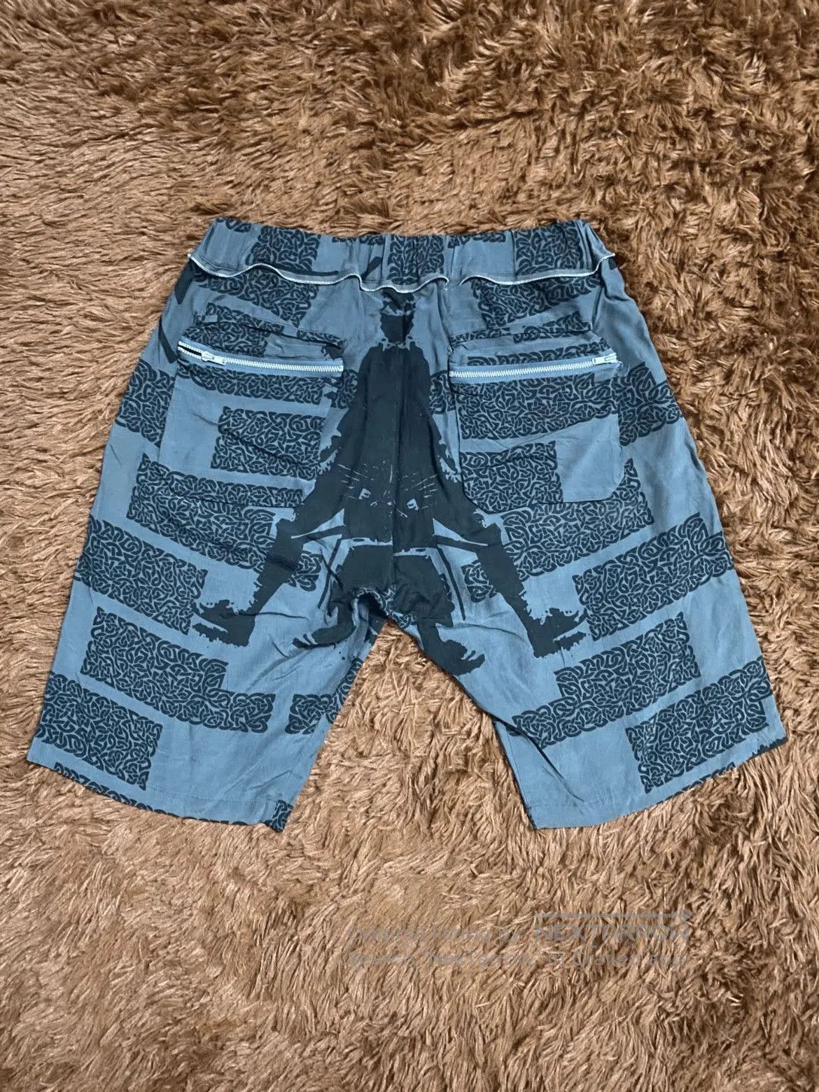 Undercover Sz M Undercover 03SS SCAB Pattern Shorts. Size US 32 / EU 48 - 2 Thumbnail