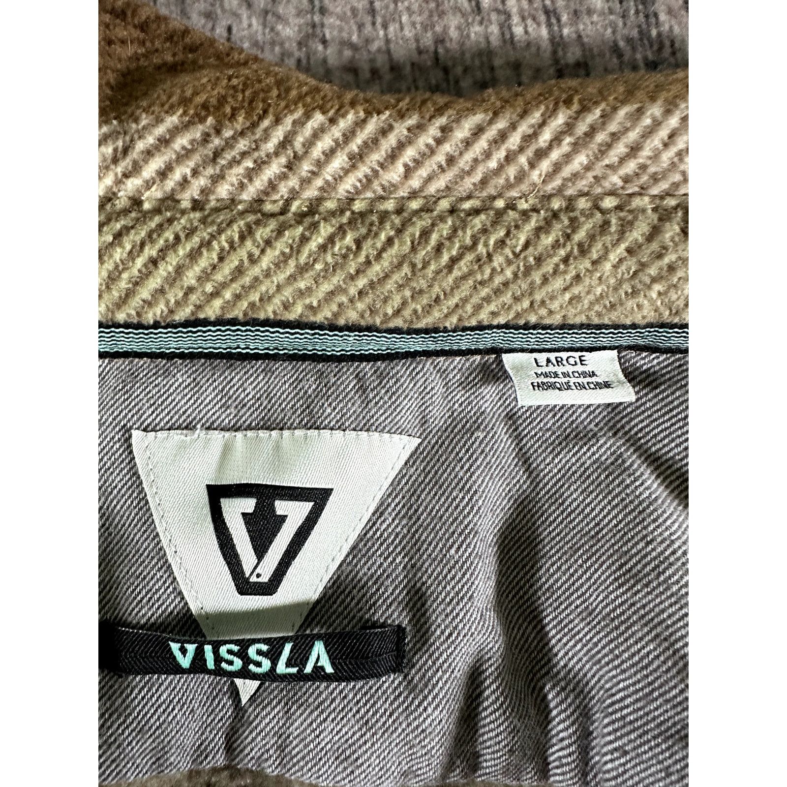 Vissla Vissla Eco-Zy Polar Flannel Men's Striped Shacket Large Size US L / EU 52-54 / 3 - 10 Thumbnail