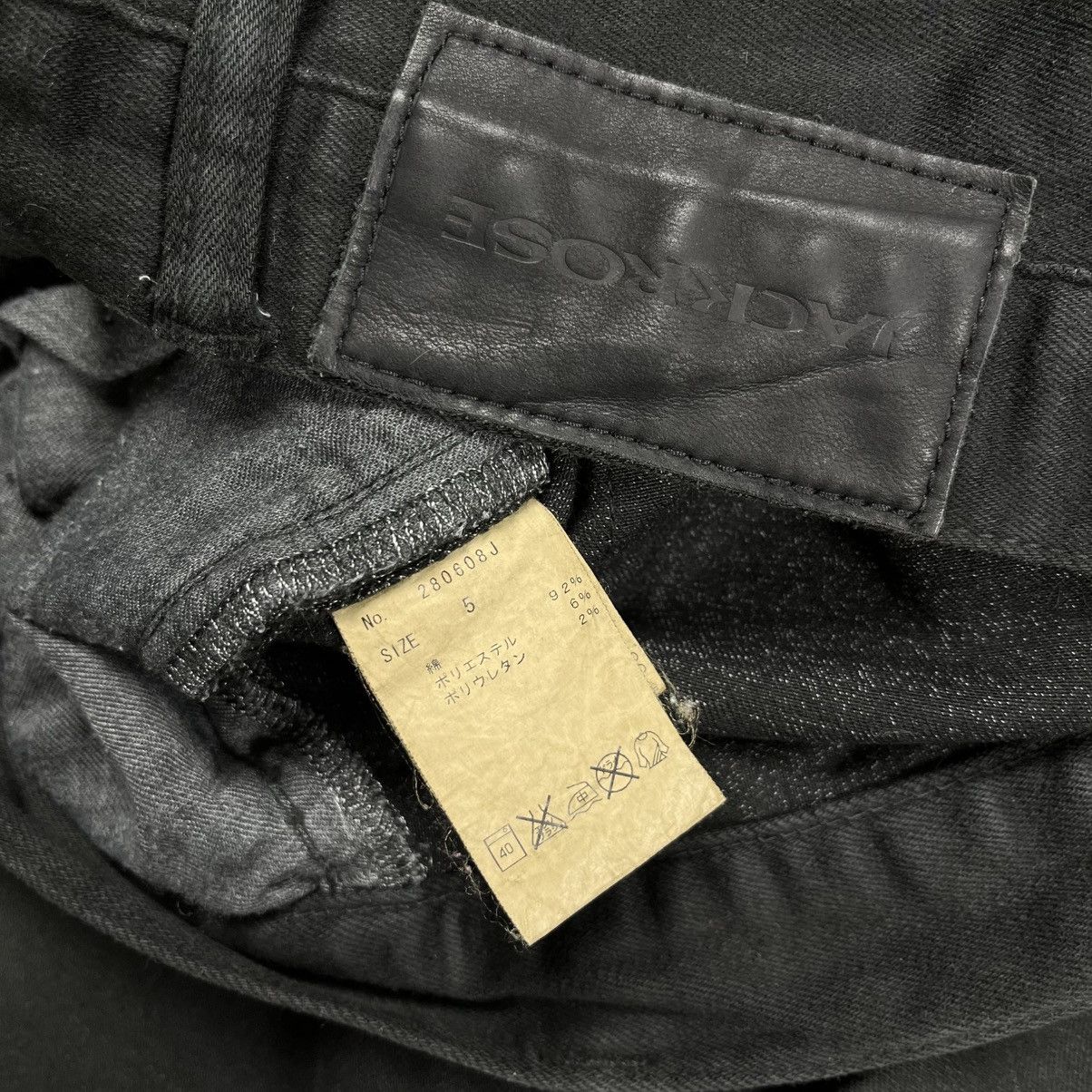 JACKROSE 2000s Jackrose - Hedi Style Rockstar Denim Pants Size US 29 - 7 Thumbnail