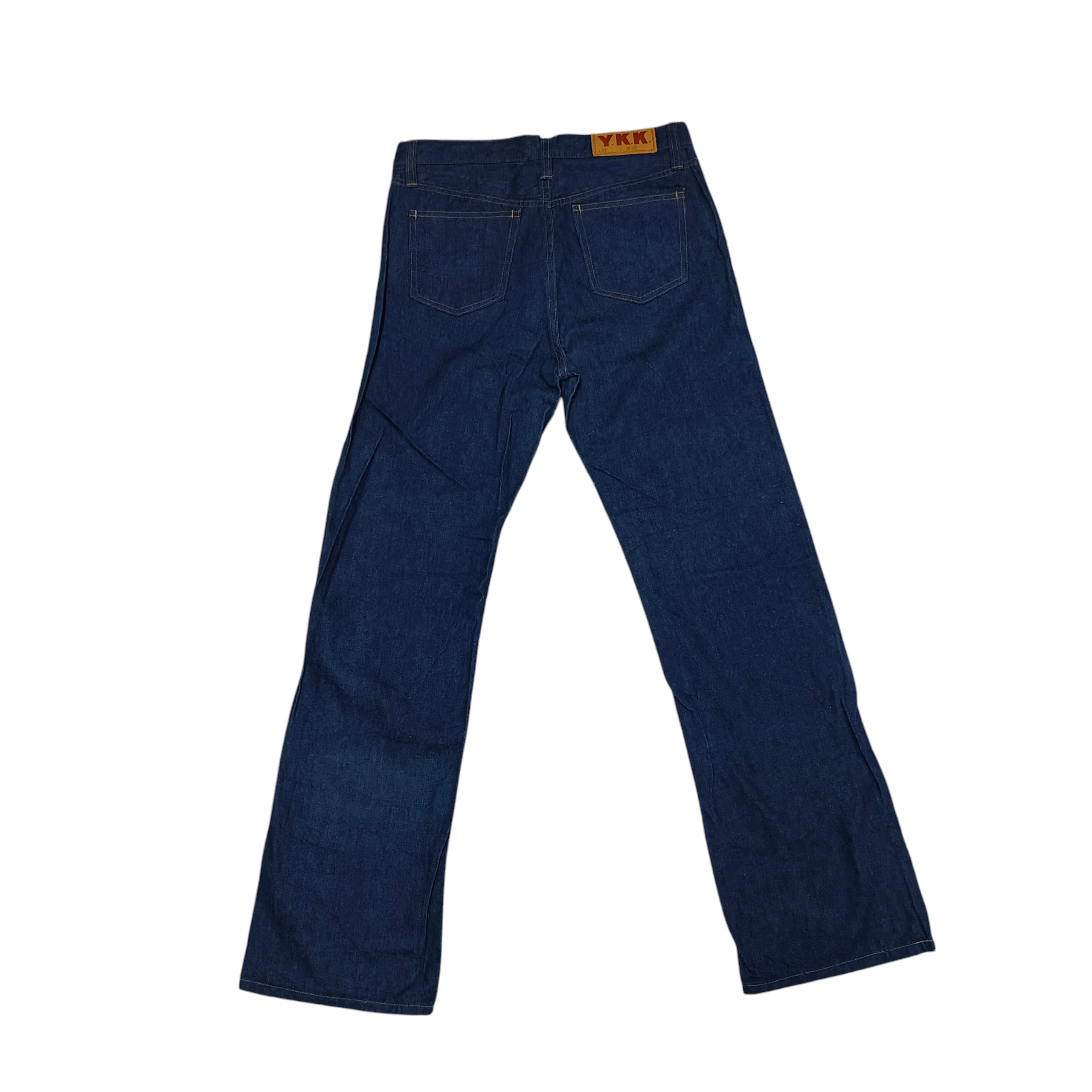 Japanese Brand Vintage 70s YKK Flare Denim Jean Size US 31 - 2 Thumbnail