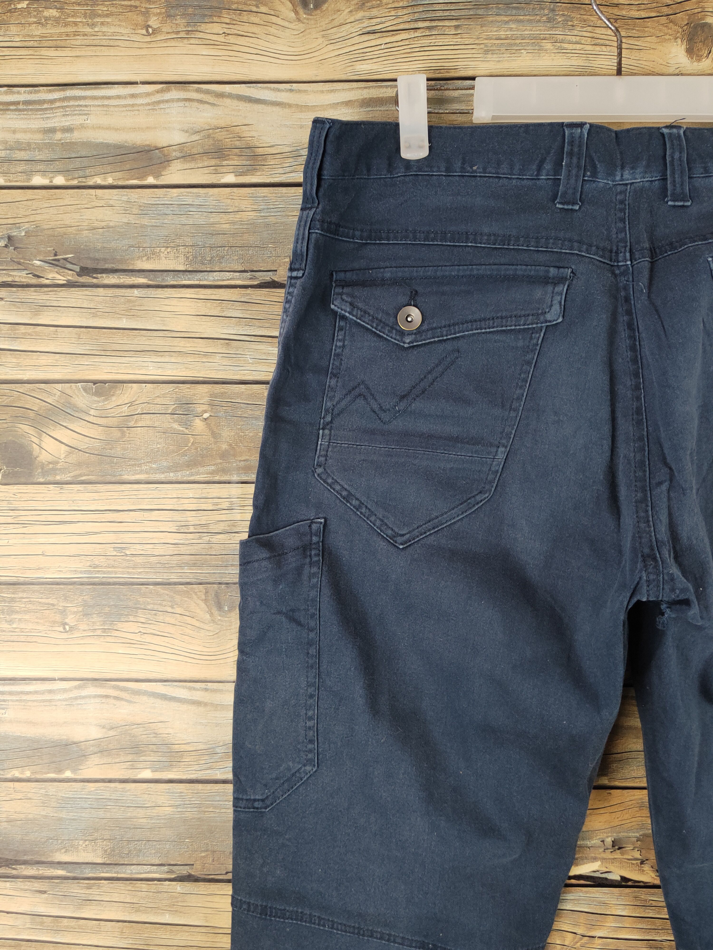 Japanese Brand DL Japanese Brand Navy Multipocket Joggers #2339 Size US 34 / EU 50 - 10 Thumbnail