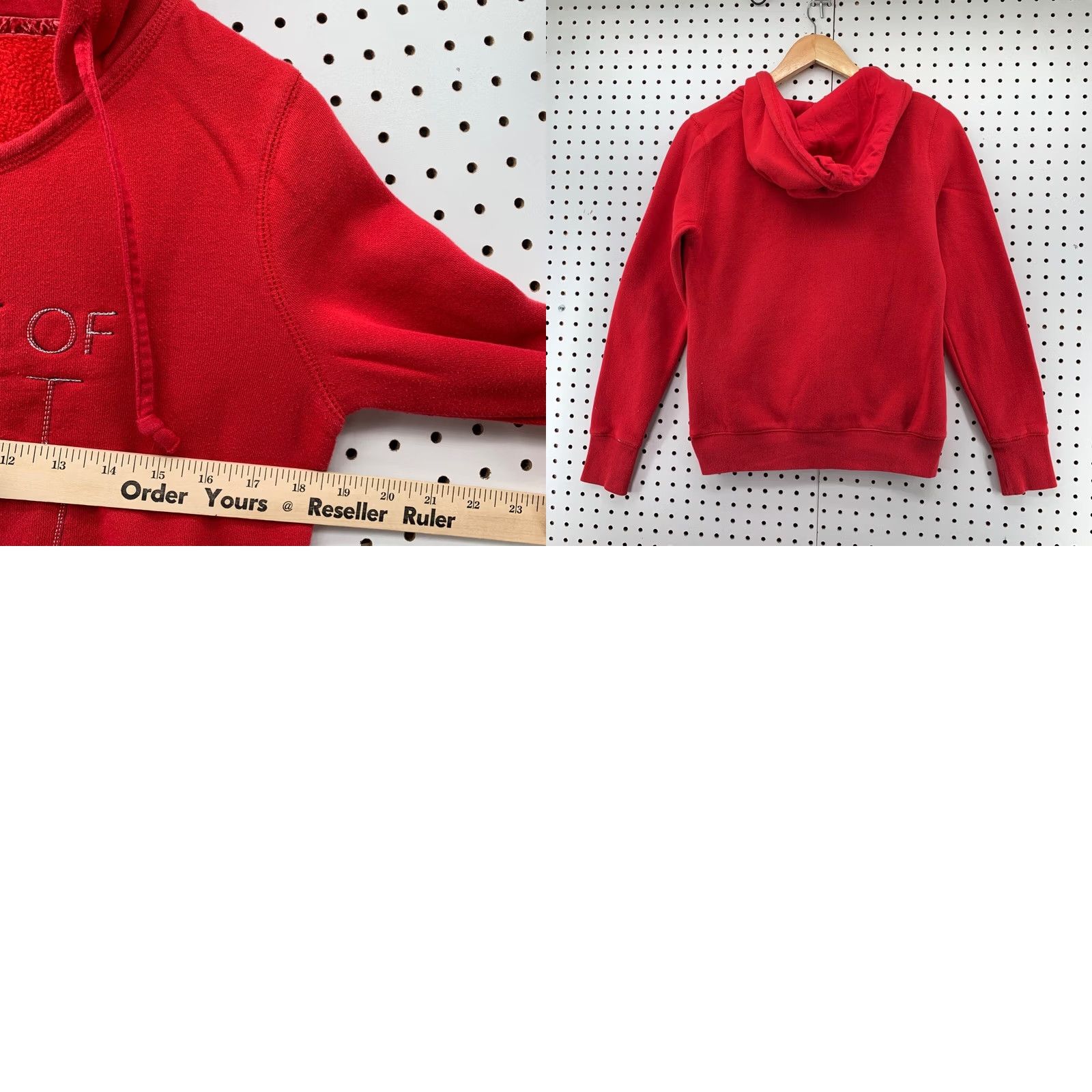 Jansport Vintage College OF Benedict Hoodie Sweatshirt Womens Small Jansports 18.5x23 Size S / US 4 / IT 40 - 8 Thumbnail
