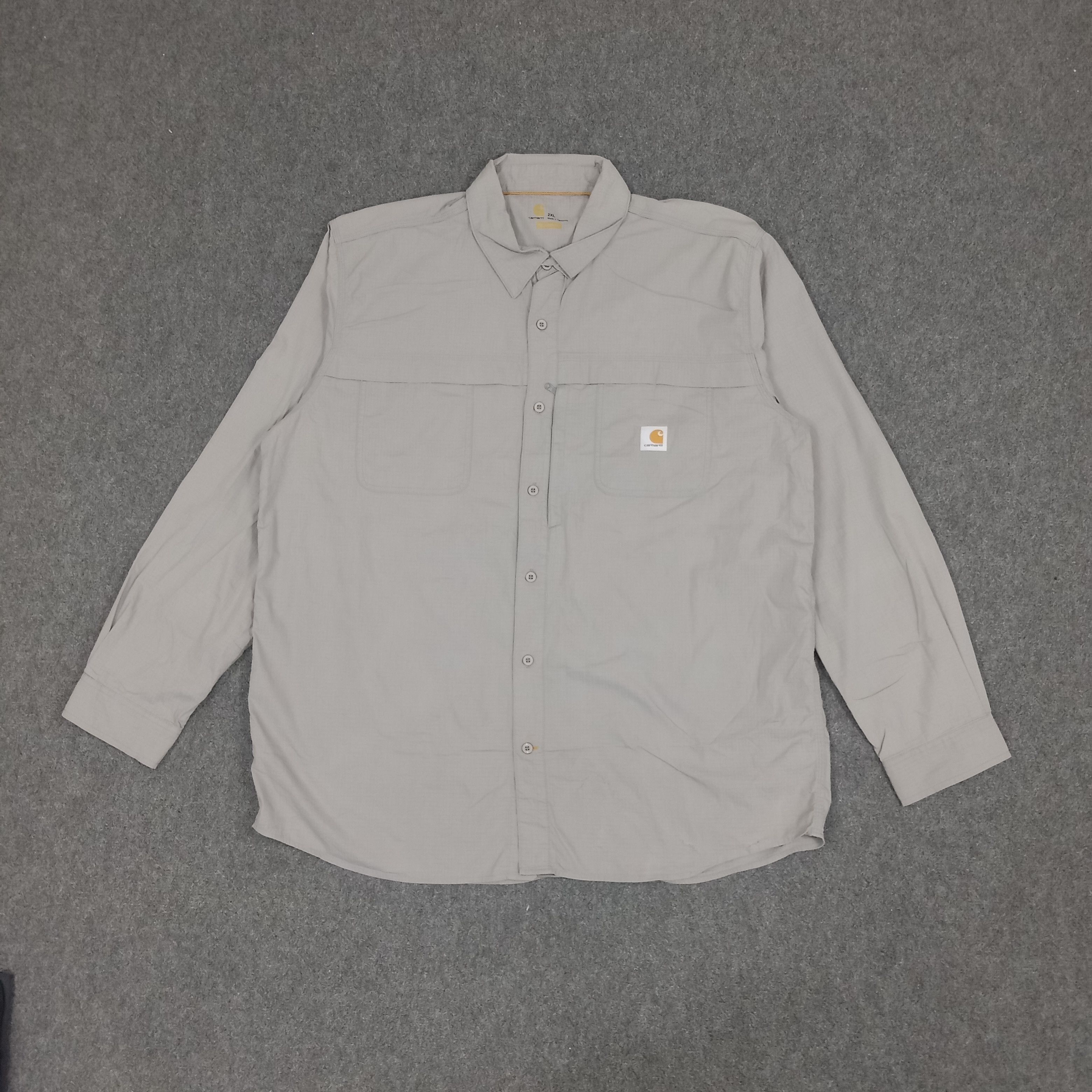 Carhartt × Vintage Carhartt Force Button Long Sleeve Shirt Size US XXL / EU 58 / 5 - 1 Thumbnail