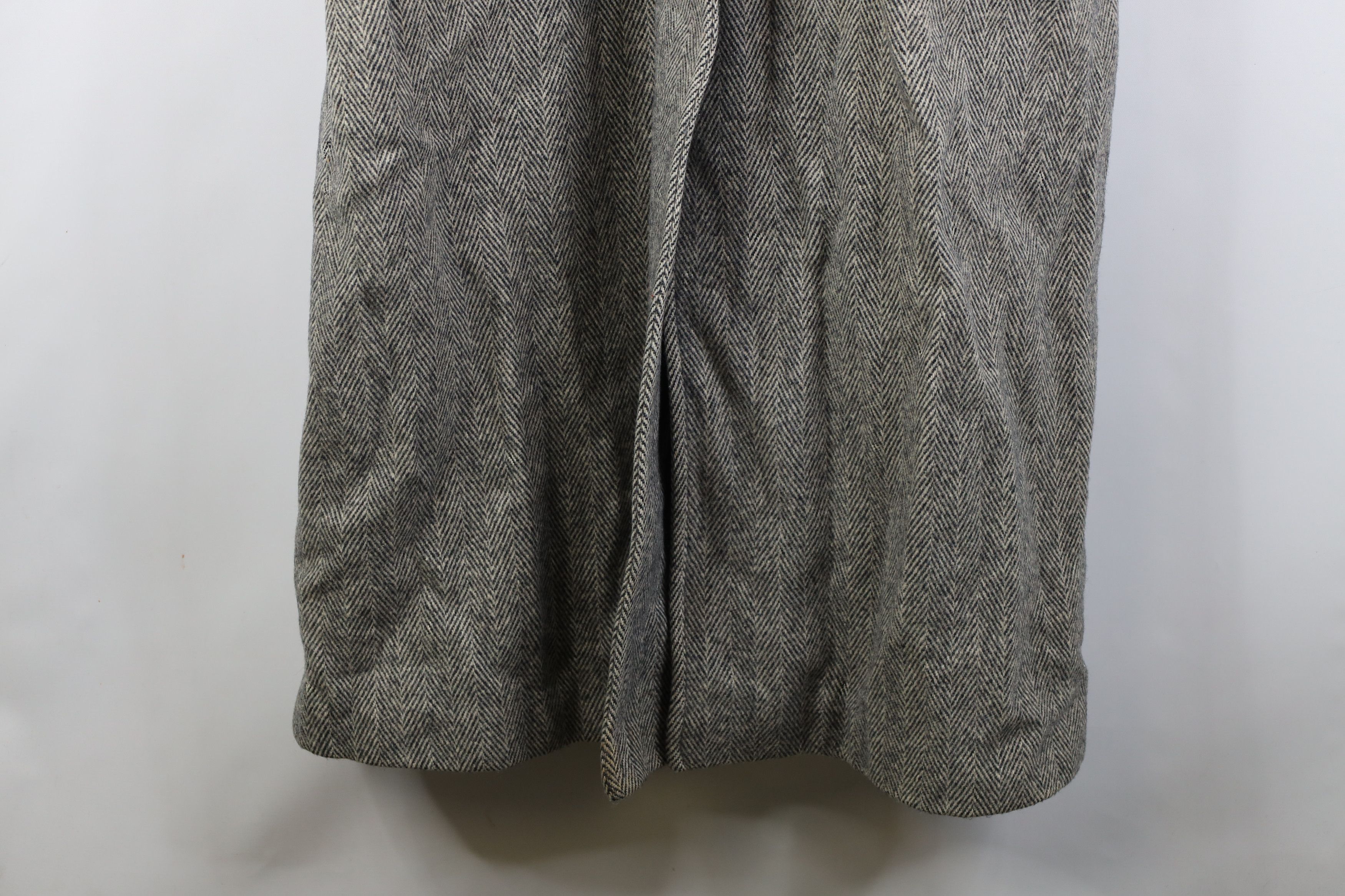 Vintage Vintage 70s Streetwear Heavy Wool Herringbone Jacket USA Size XXL / US 16-18 / IT 52-54 - 4 Thumbnail