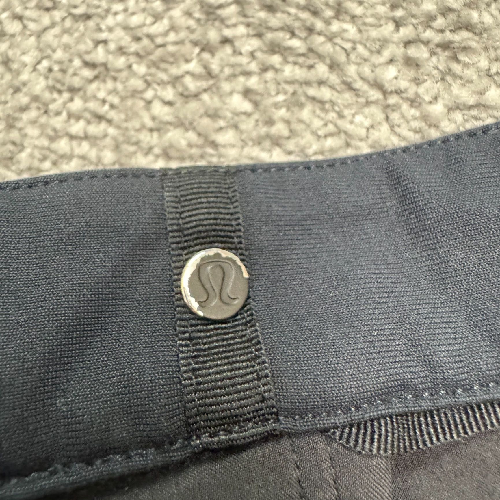 Lululemon Lululemon ABC Commission 5-Pocket Trouser Pants Mens 31 Black Straight Leg Golf Khakis Pants Size US 31 - 5 Thumbnail