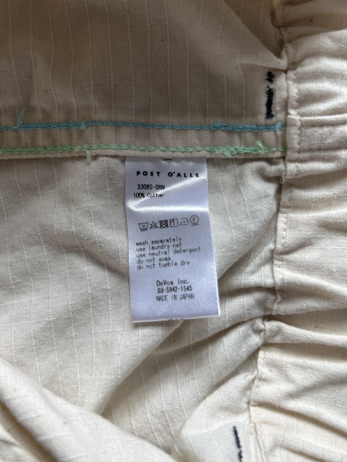 Post Overalls Post Overalls E-Z WALKABOUT Shorts - 3308S-DRN Size US 36 / EU 52 - 5 Thumbnail