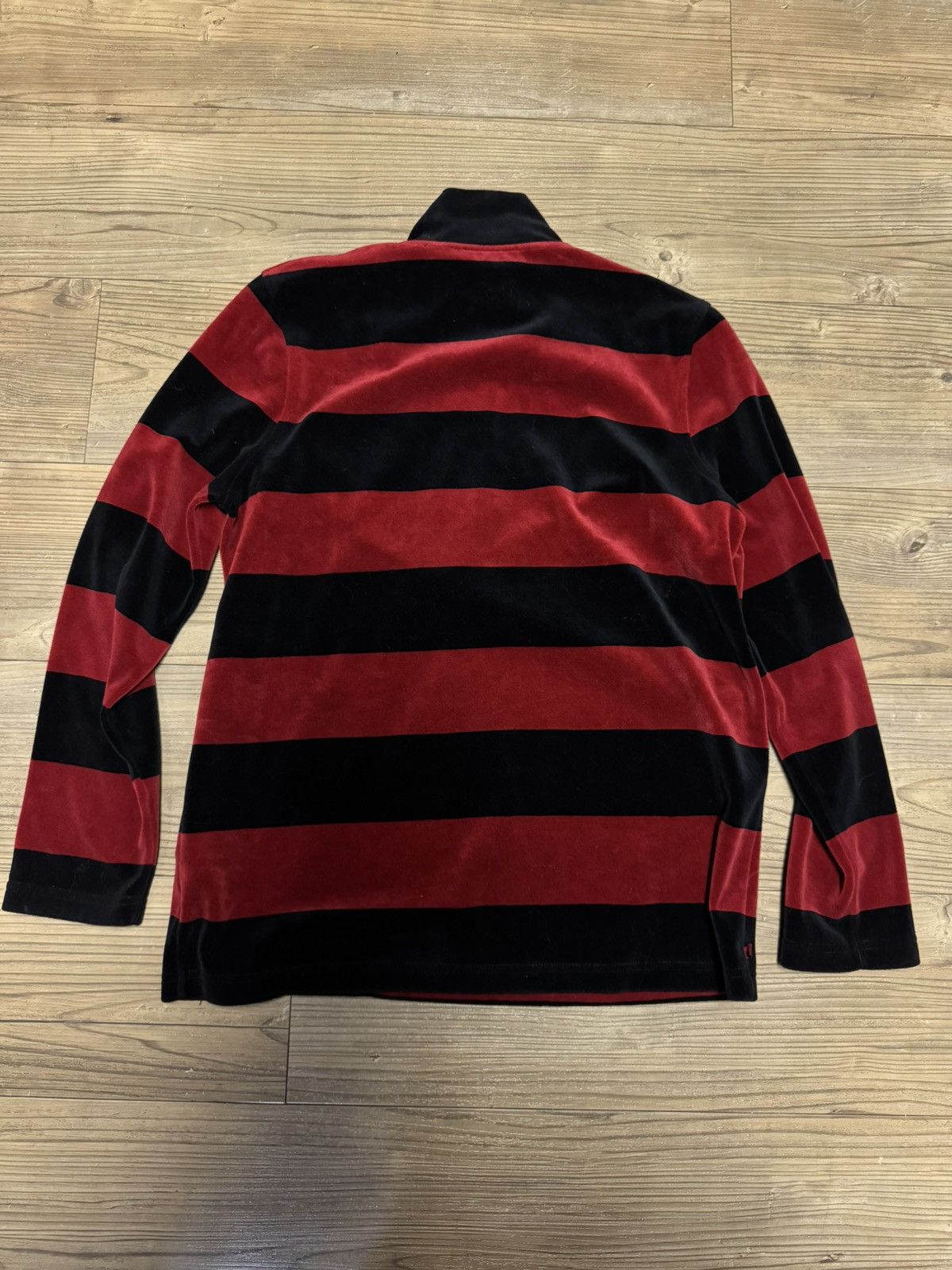 Polo Ralph Lauren × Ralph Lauren Striped velvet Ralph Lauren zip Size US M / EU 48-50 / 2 - 2 Thumbnail