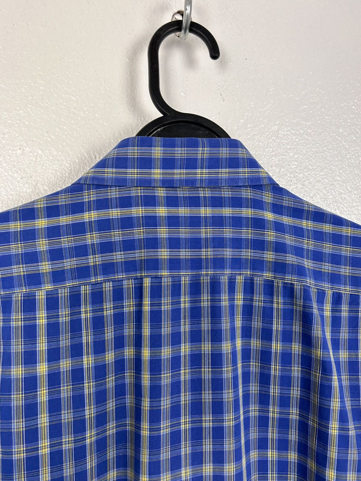 Yves Saint Laurent Vintage Yves Saint Laurent YSL Checkered Striped Shirt Size US L / EU 52-54 / 3 - 5 Thumbnail