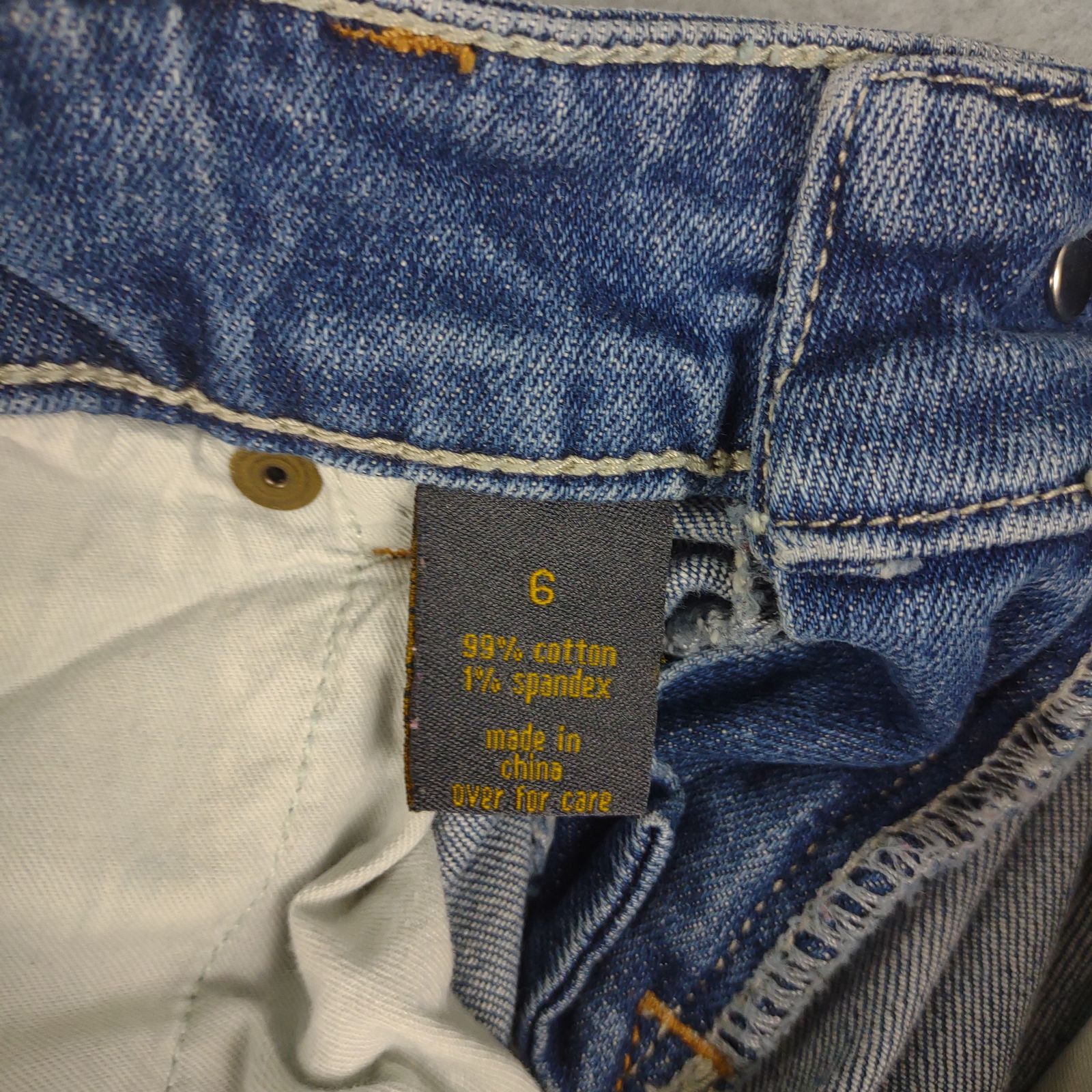 Vintage Y2K OUTBACK RED Jeans Stretch Distressed Taper Leg Low Rise Size 28" / US 6 / IT 42 - 9 Thumbnail