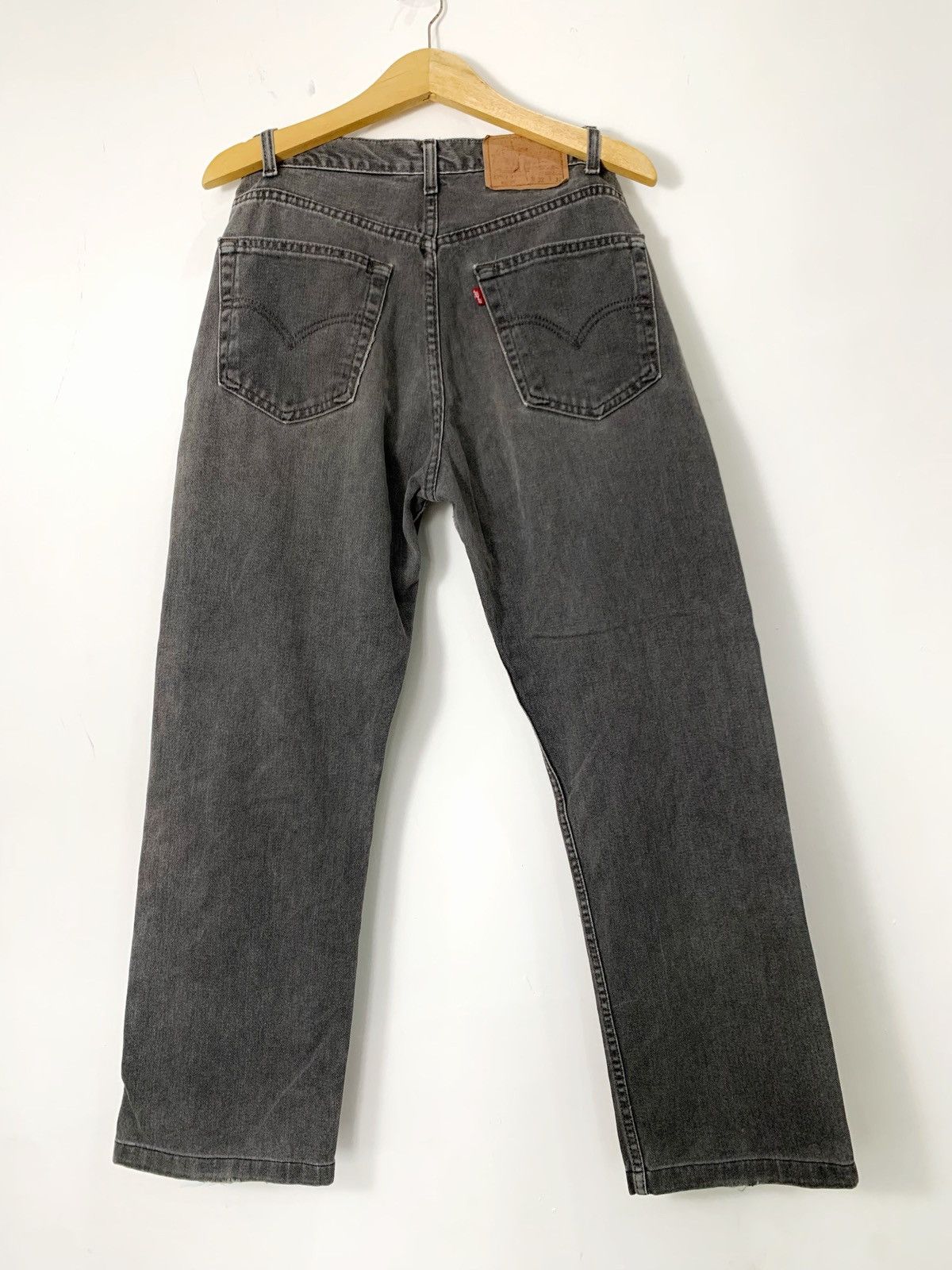 Levi's Levis 505 gray stone black jeans pant 32x32 Size US 32 / EU 48 - 13 Thumbnail