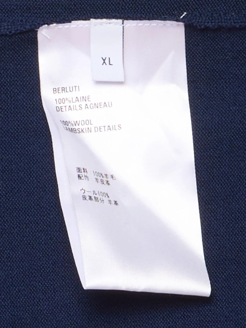 Berluti BERLUTI Paris Navy Blue Wool Knit Turtleneck Sweater Size XL Size US XL / EU 56 / 4 - 5 Thumbnail