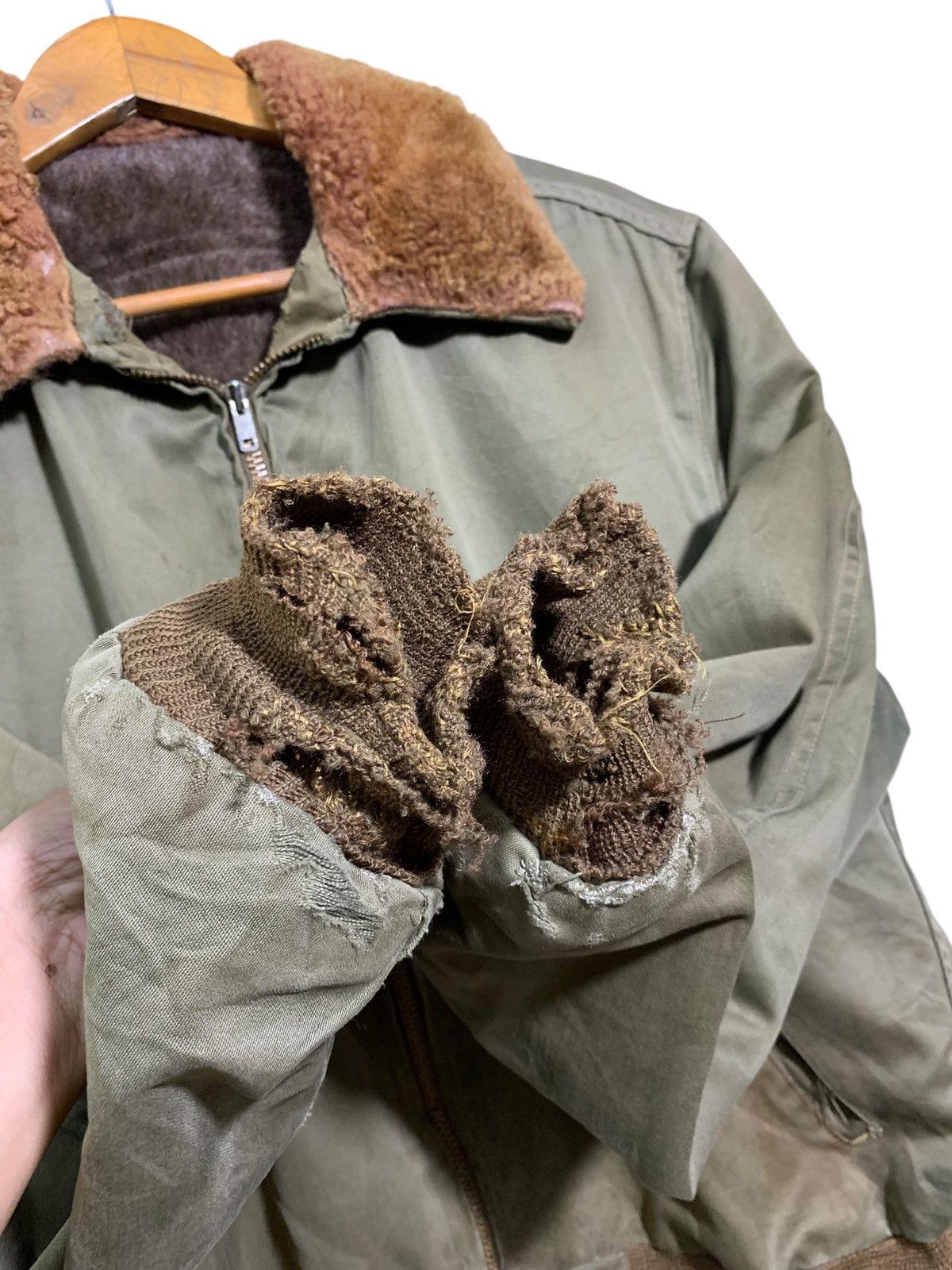 Vintage 🔥RARE VTG 1940s WW2 ERA USAAF JACKETS Size US S / EU 44-46 / 1 - 6 Thumbnail
