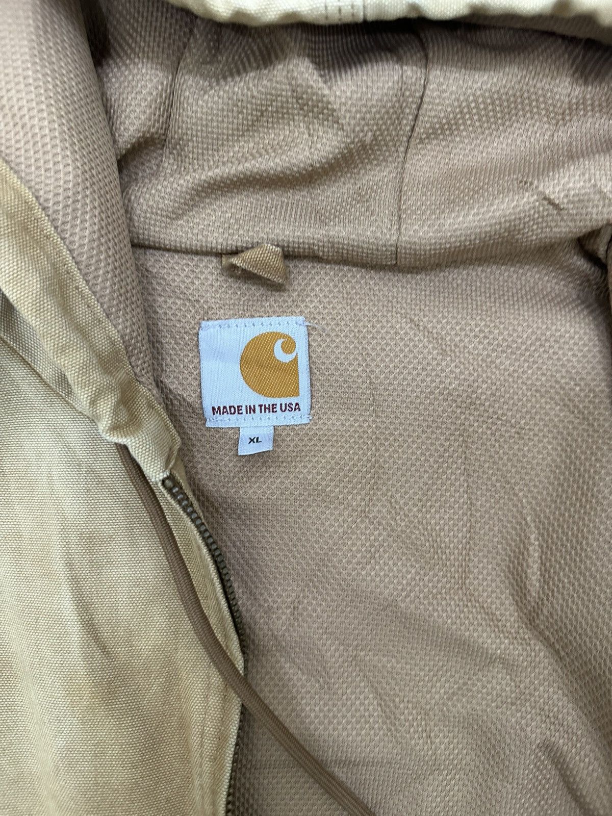 Carhartt Vintage Carhartt Hoodies Thick Jacket/ Made in USA Size US XL / EU 56 / 4 - 11 Thumbnail