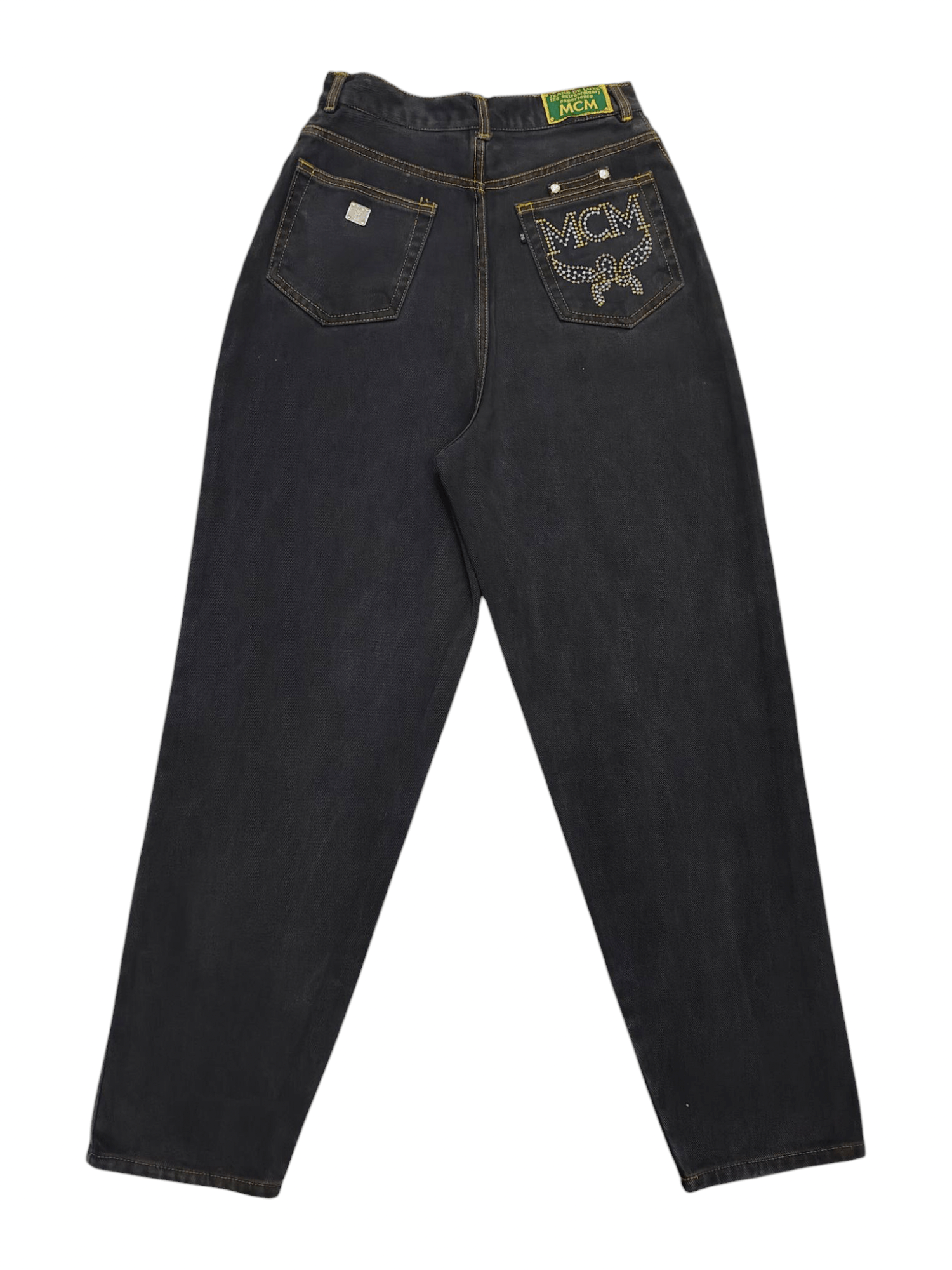 MCM 90s MCM- Embroidered Logo Y2K Archive Washed Jeans Size 29" - 1 Thumbnail