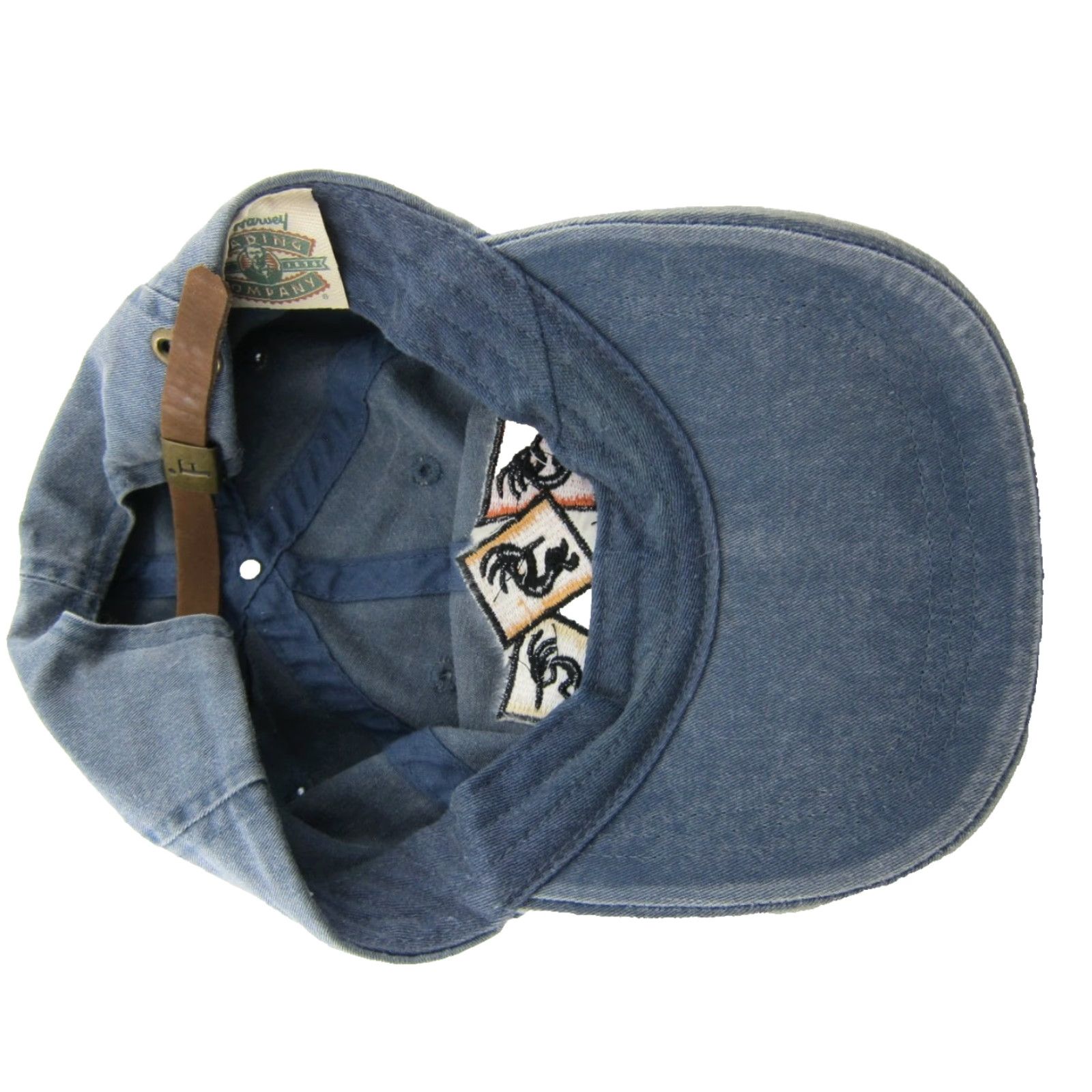 FRED VINTAGE Fred Harvey Trading Company Grand Canyon Kokopelli Blue Baseball Hat Size ONE SIZE - 6 Thumbnail