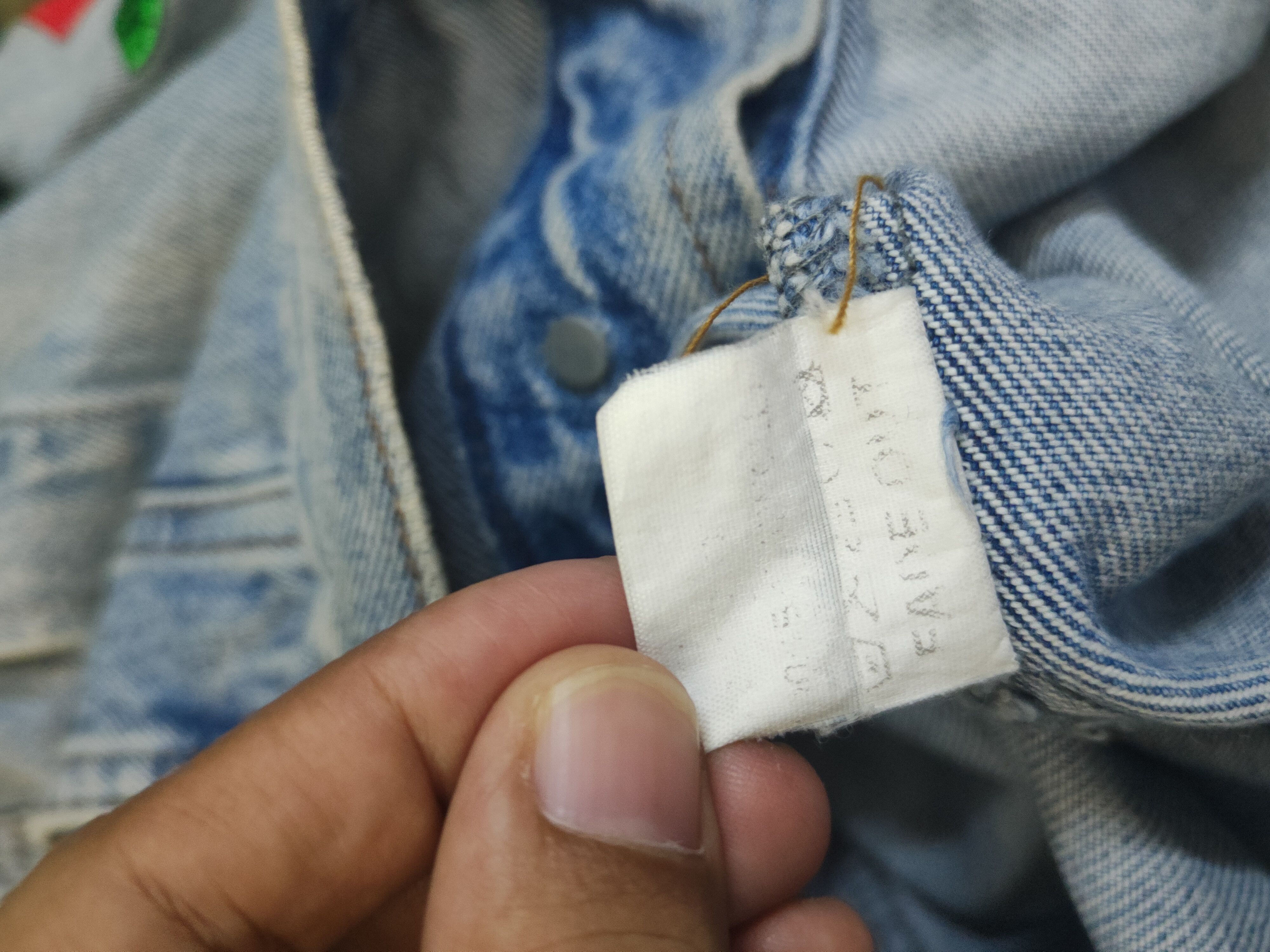 Japanese Brand DL Multiblue Light Blue Denim Jackets #5702T Size L / US 10 / IT 46 - 12 Thumbnail